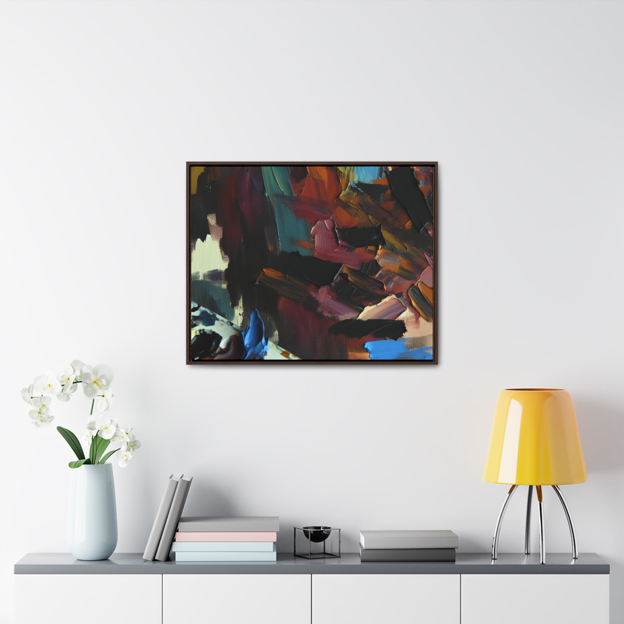 Embers and Echoes | Framed Canvas