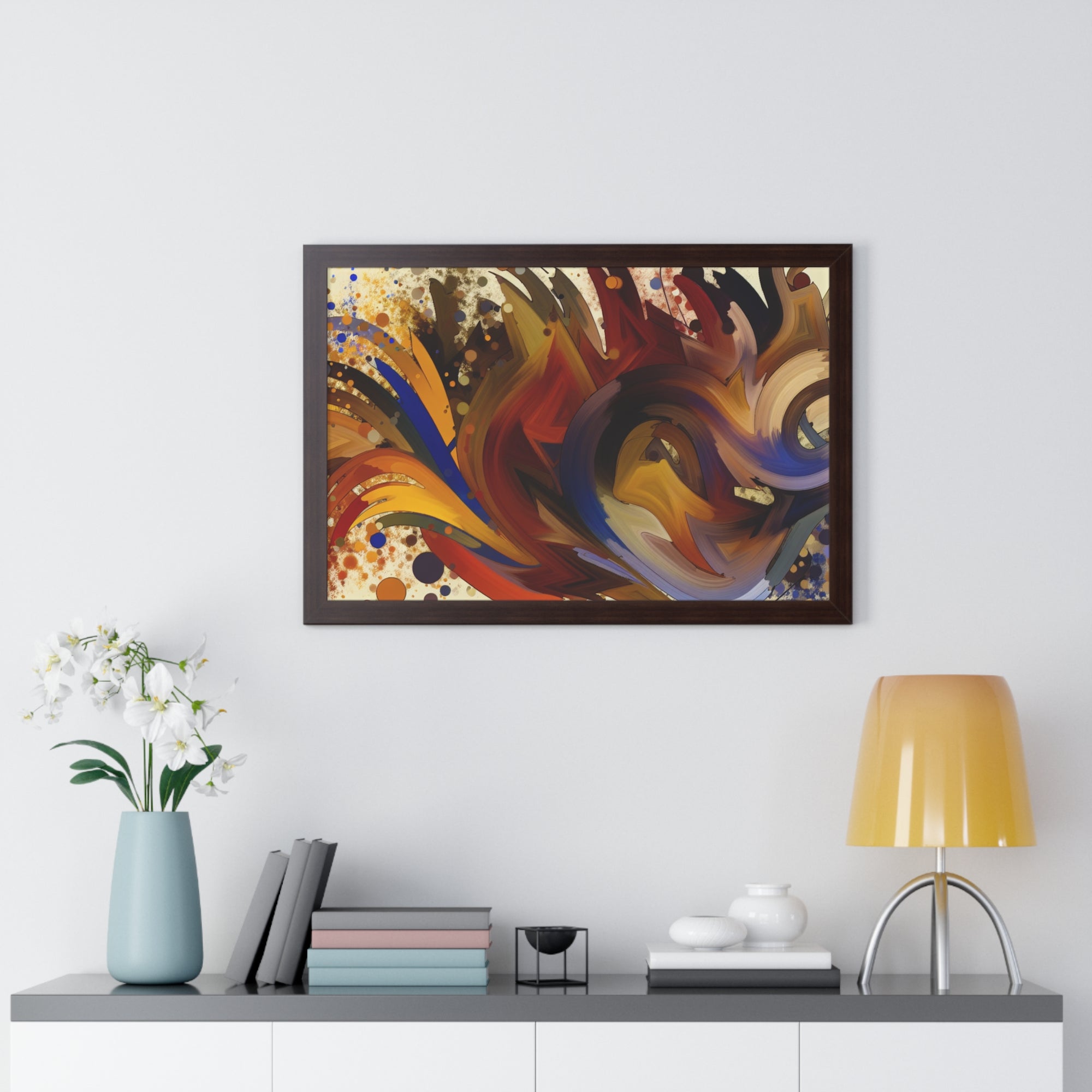 Primal Energies Unleashed | Framed Print