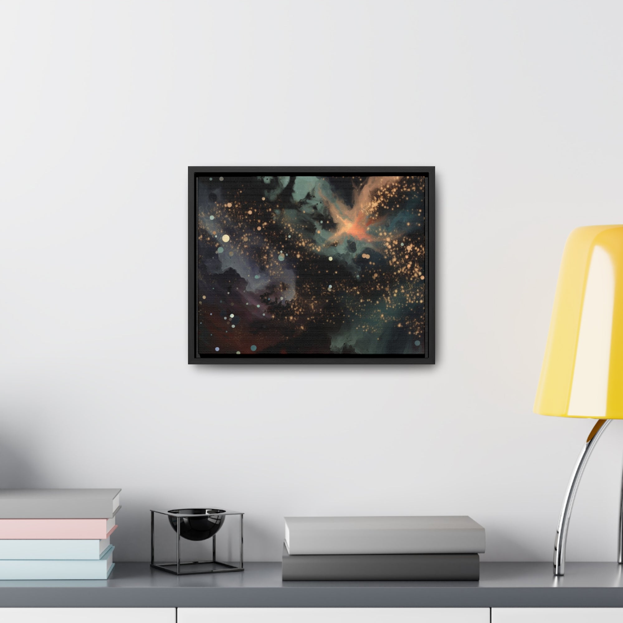 Ethereal Whispers of Infinity | Framed Canvas