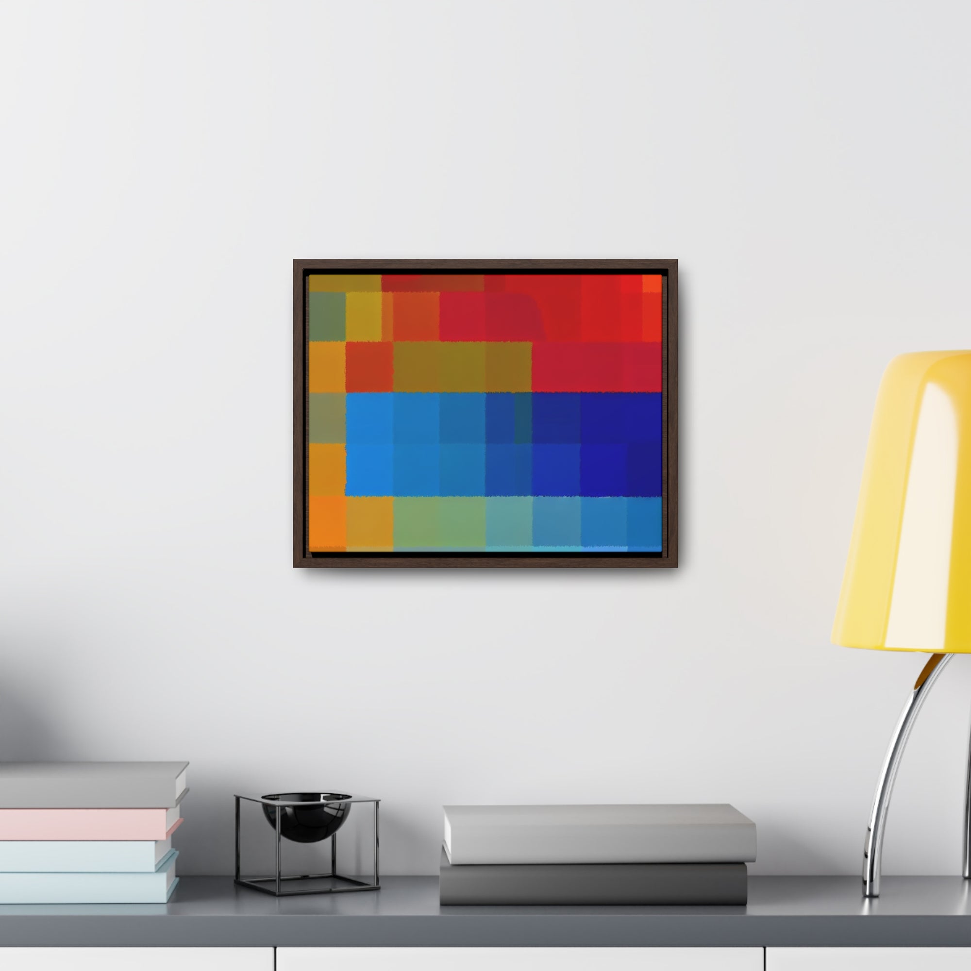 Rhythm of Color | Framed Canvas