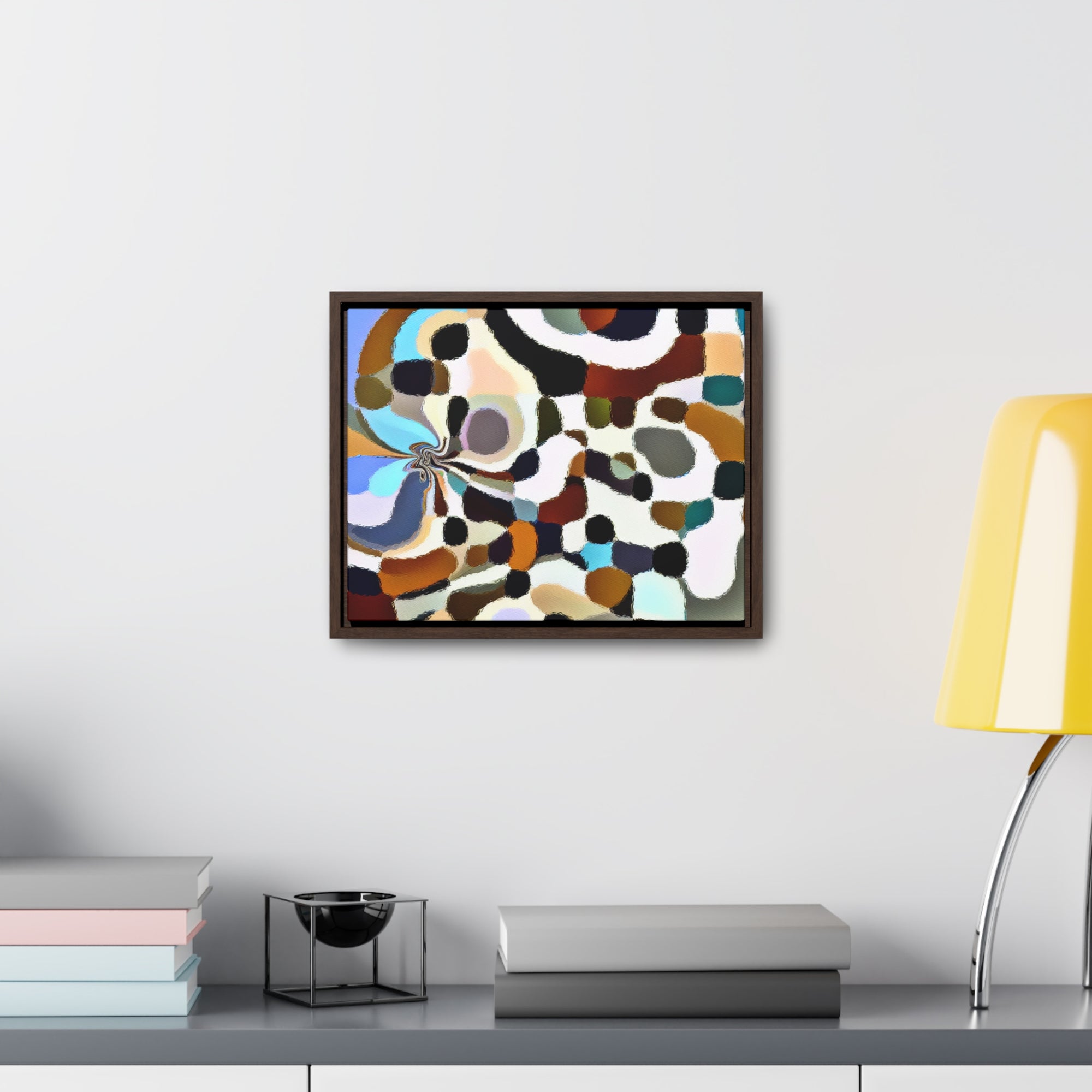 Whispers of Vibrant Dreams | Framed Canvas