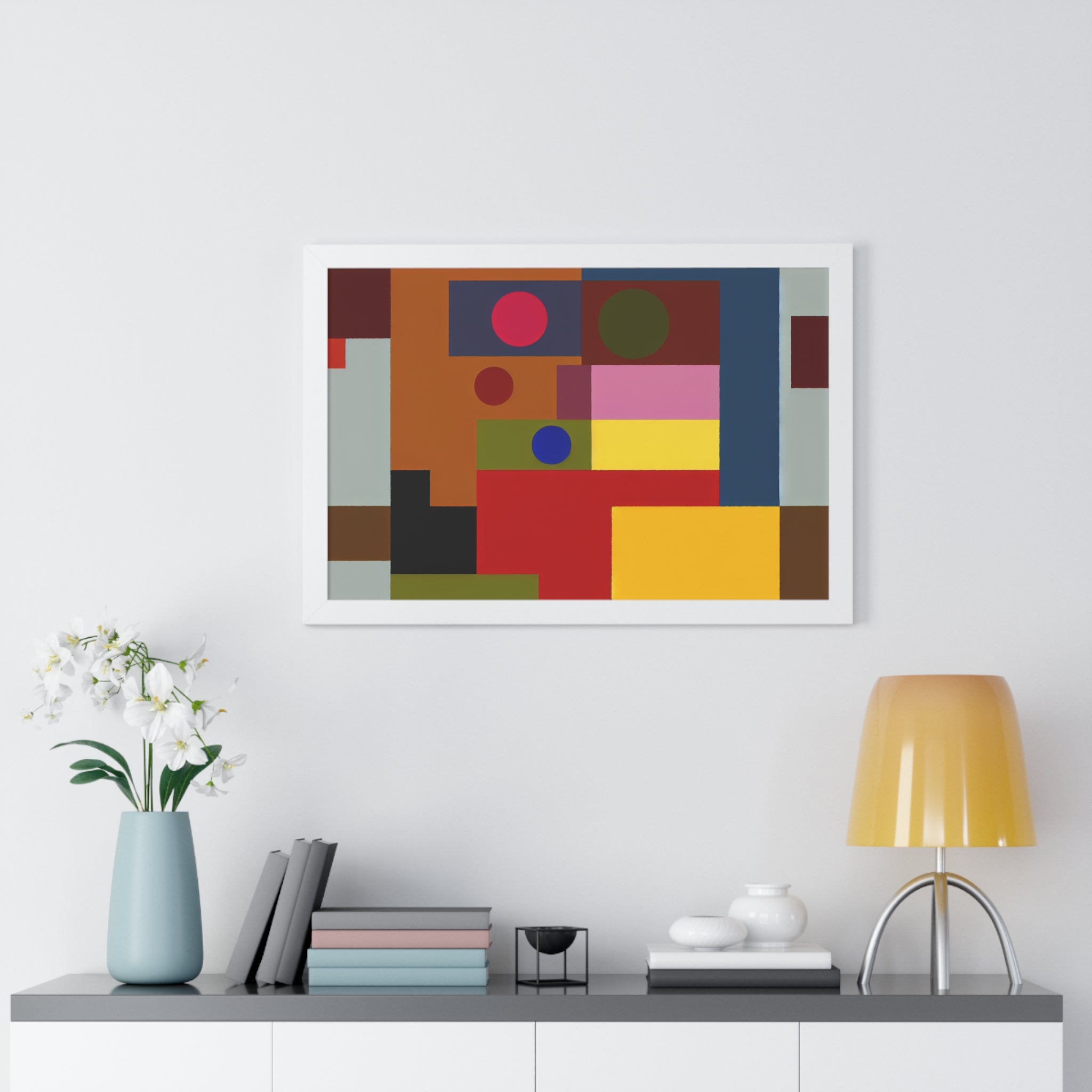 Radiant Geometry Unveiled | Framed Print