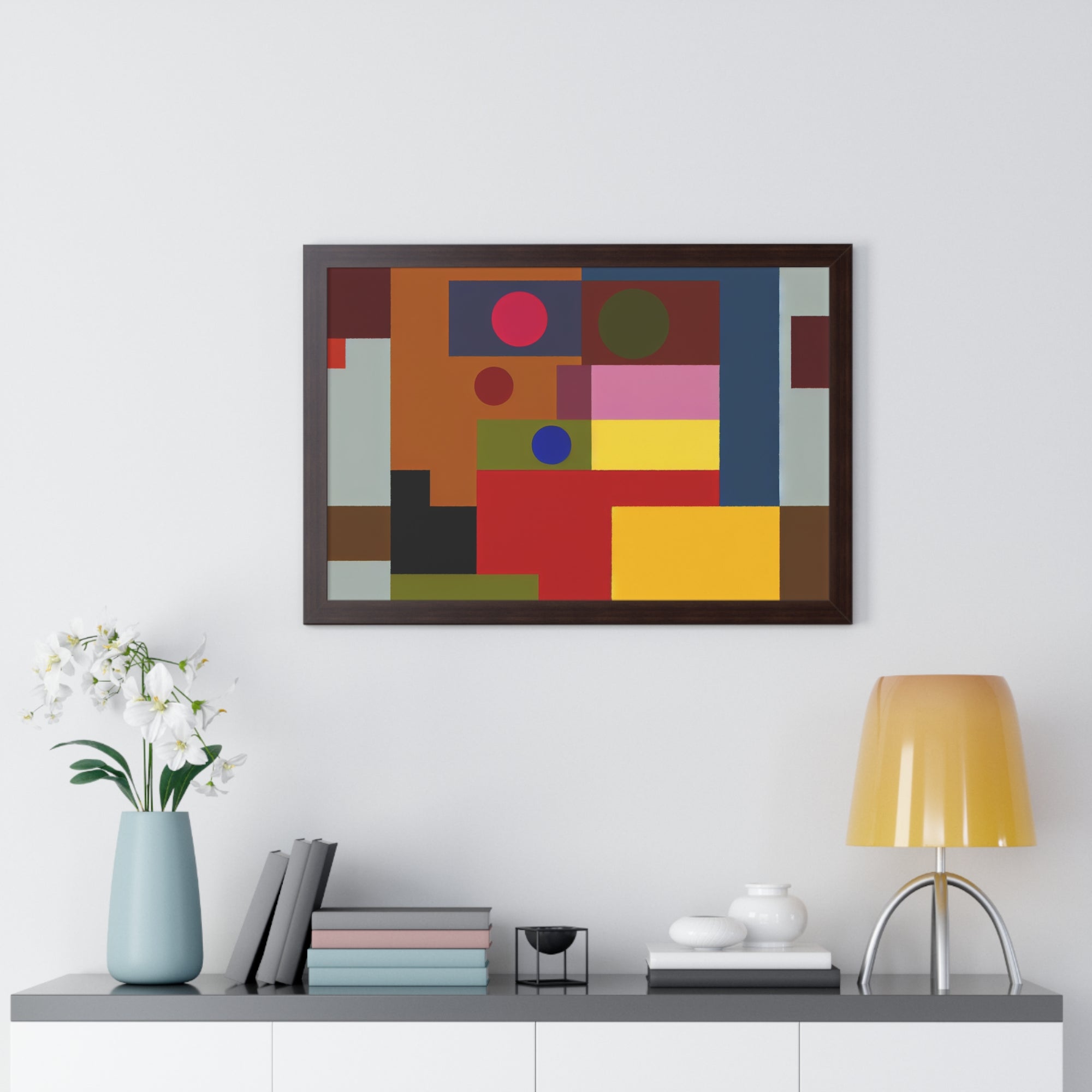 Radiant Geometry Unveiled | Framed Print