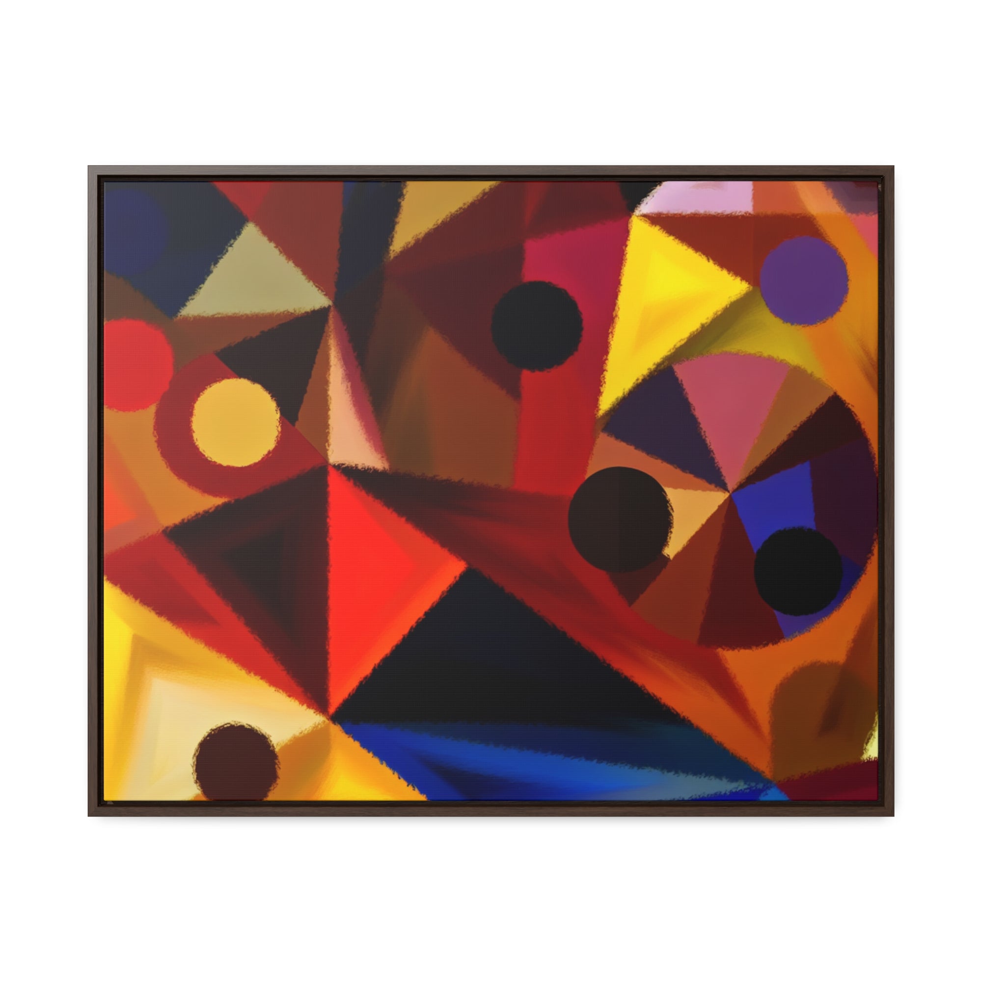 Kaleidoscope of Structure | Framed Canvas