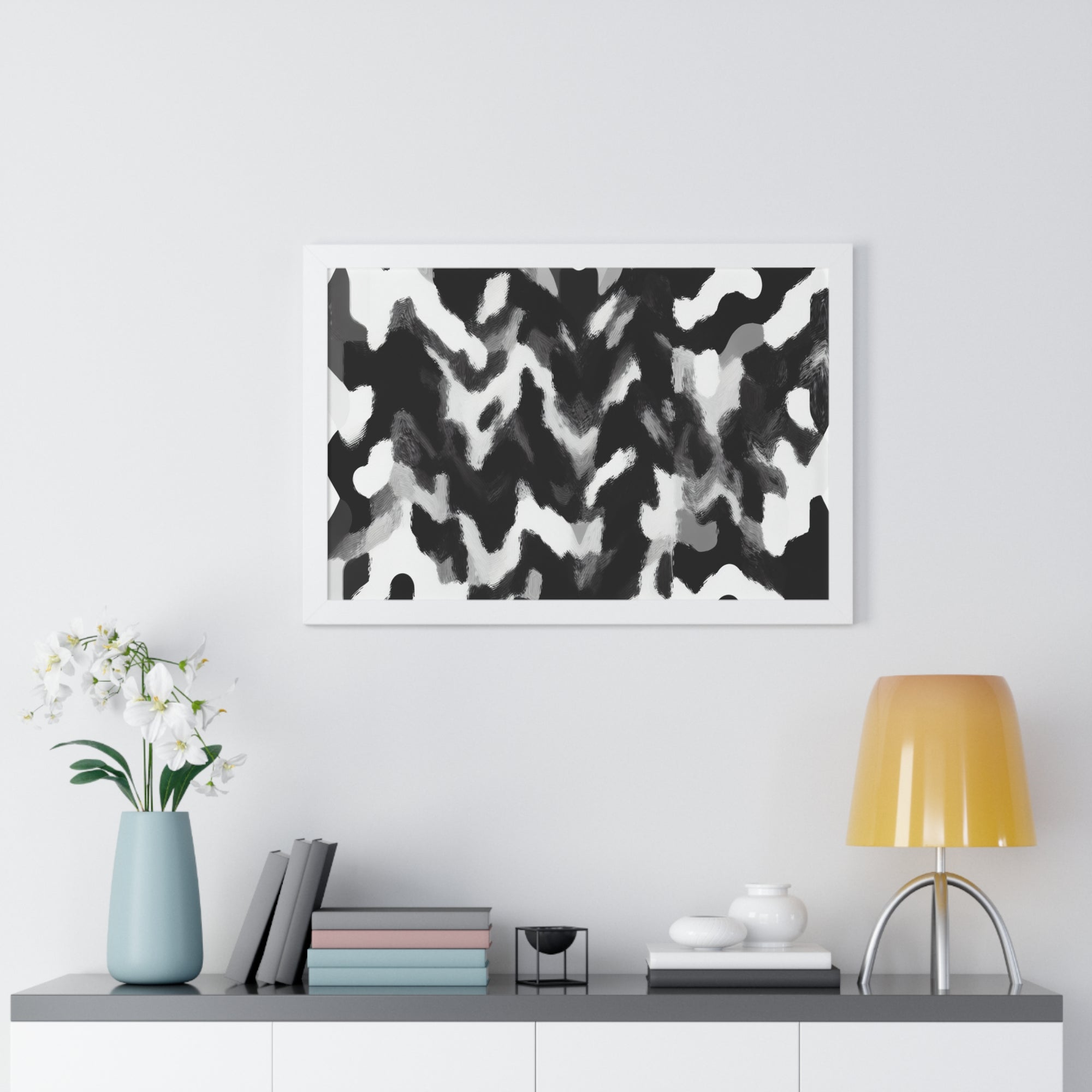 Rhythmic Duality | Framed Print