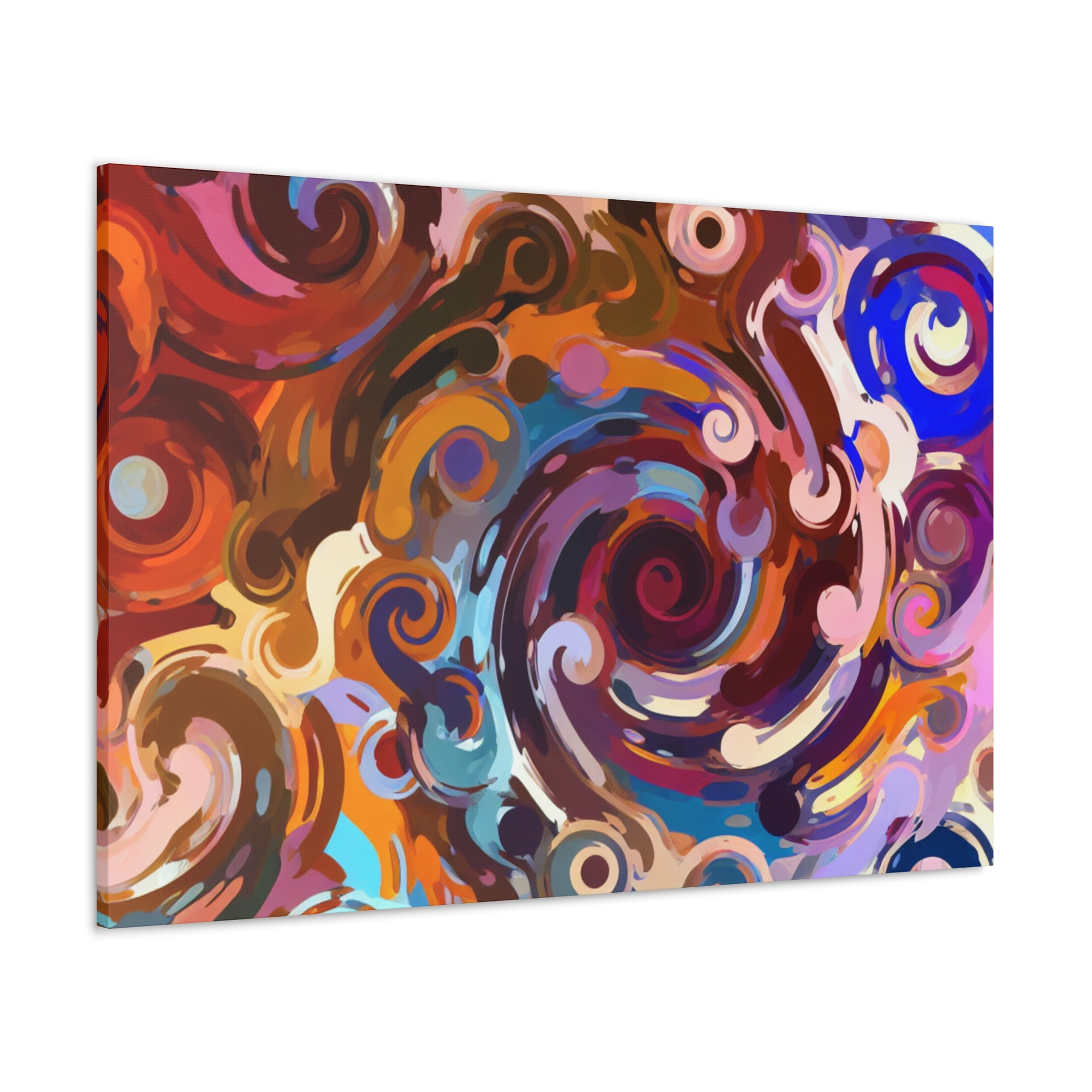 Elysian Whirls and Splashes | Canvas