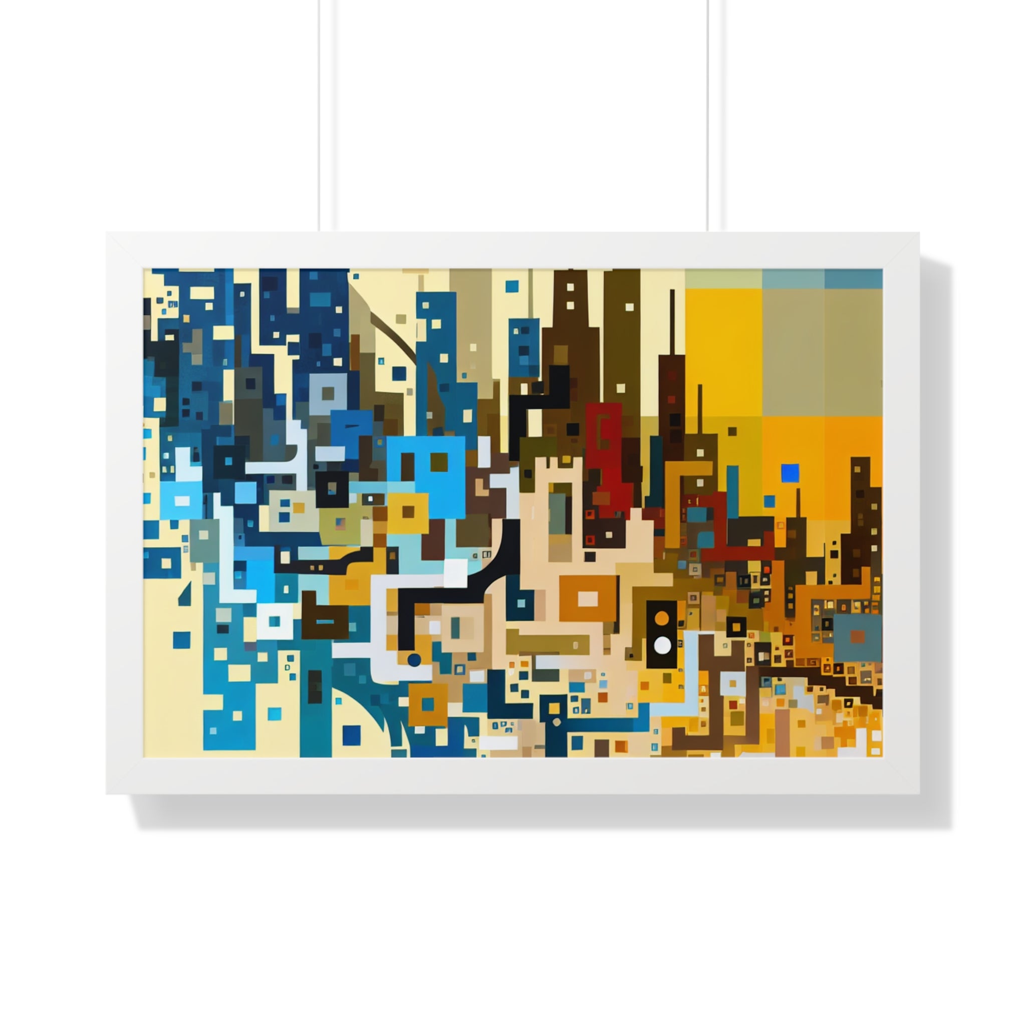 Metro Mirage | Framed Print