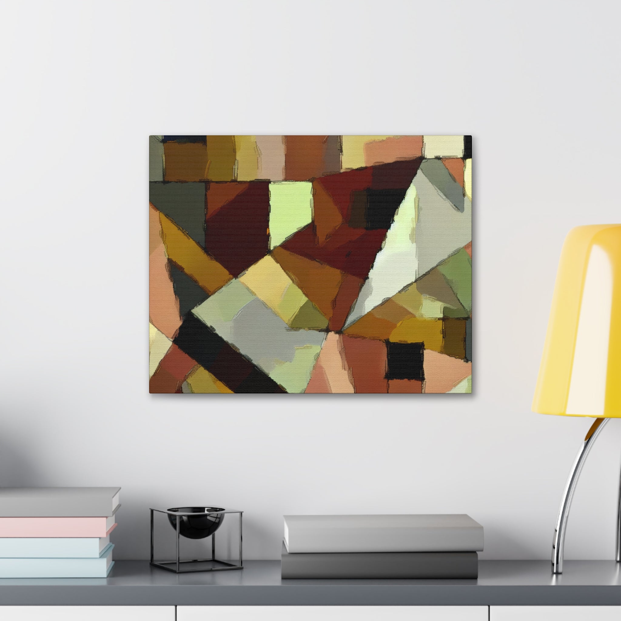 Fractured Earth and Rhythm | Canvas