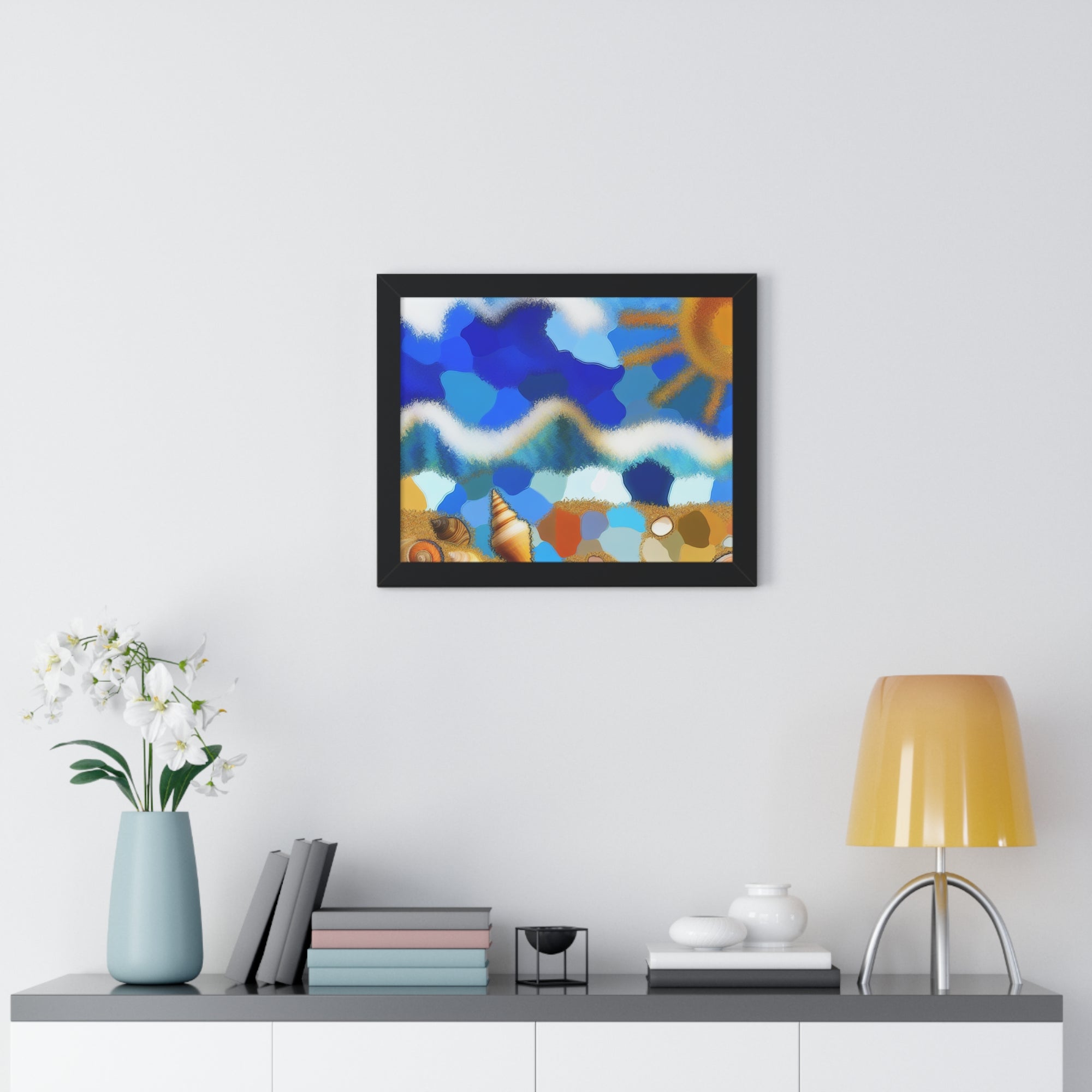 Tidal Dreams and Sunlight | Framed Print