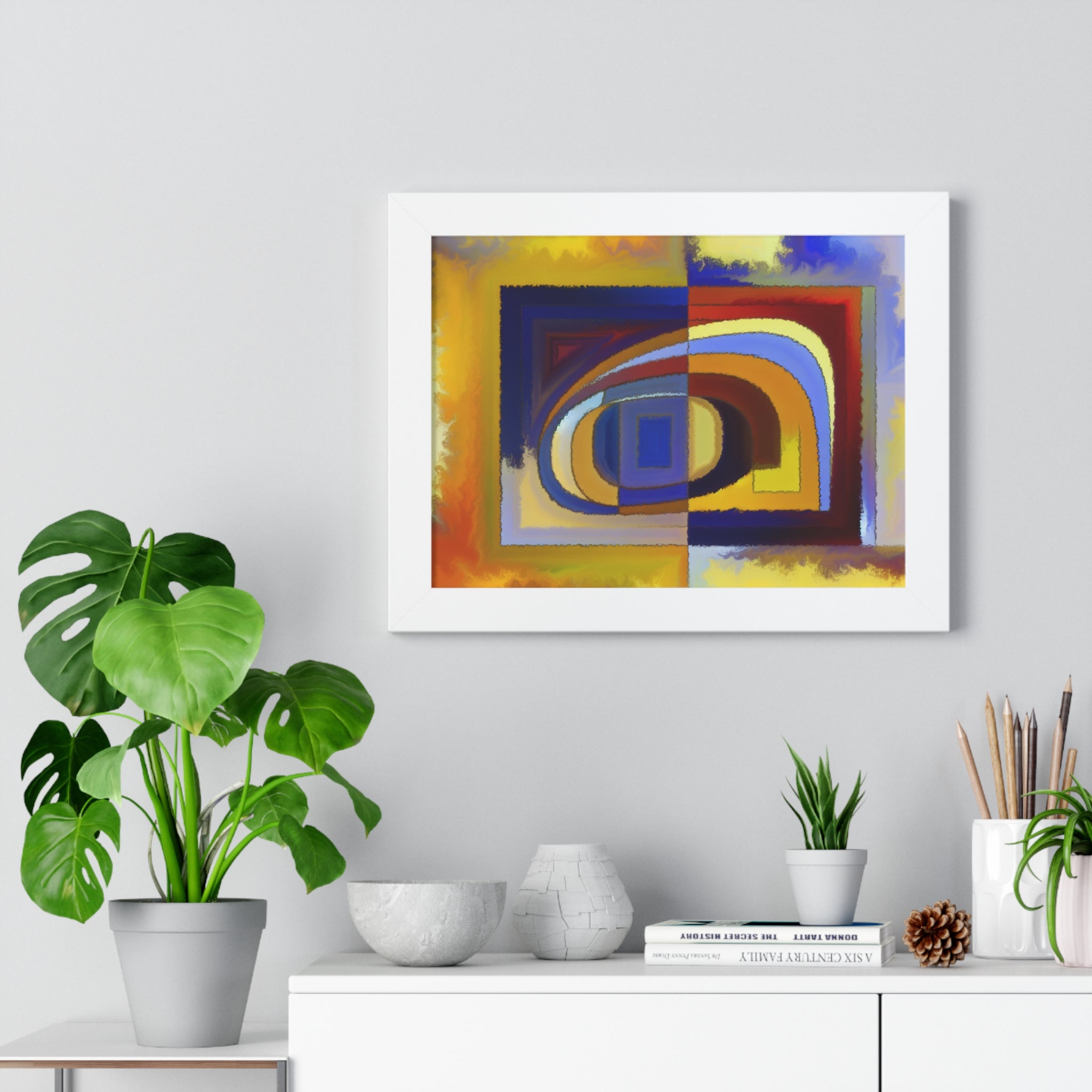 Chromatic Whispers and Dreams | Framed Print