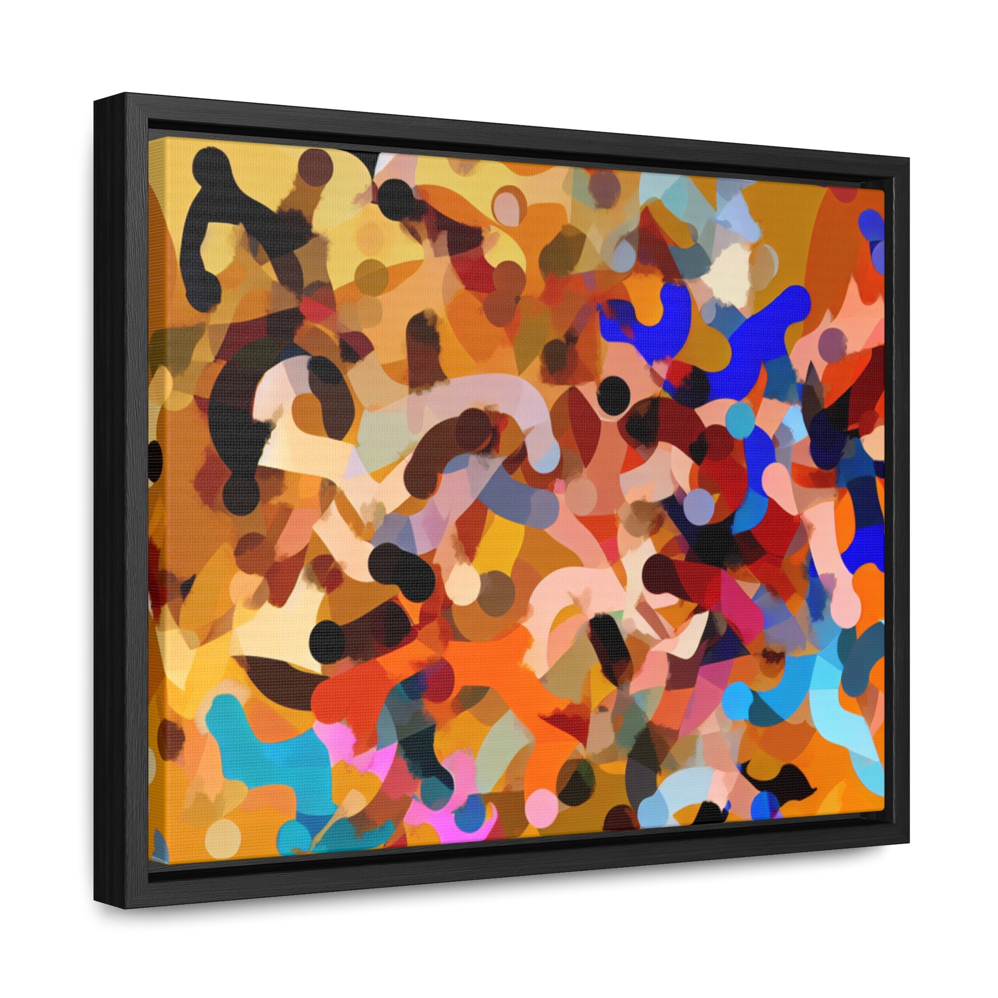 Wild Whispers and Colors | Framed Canvas