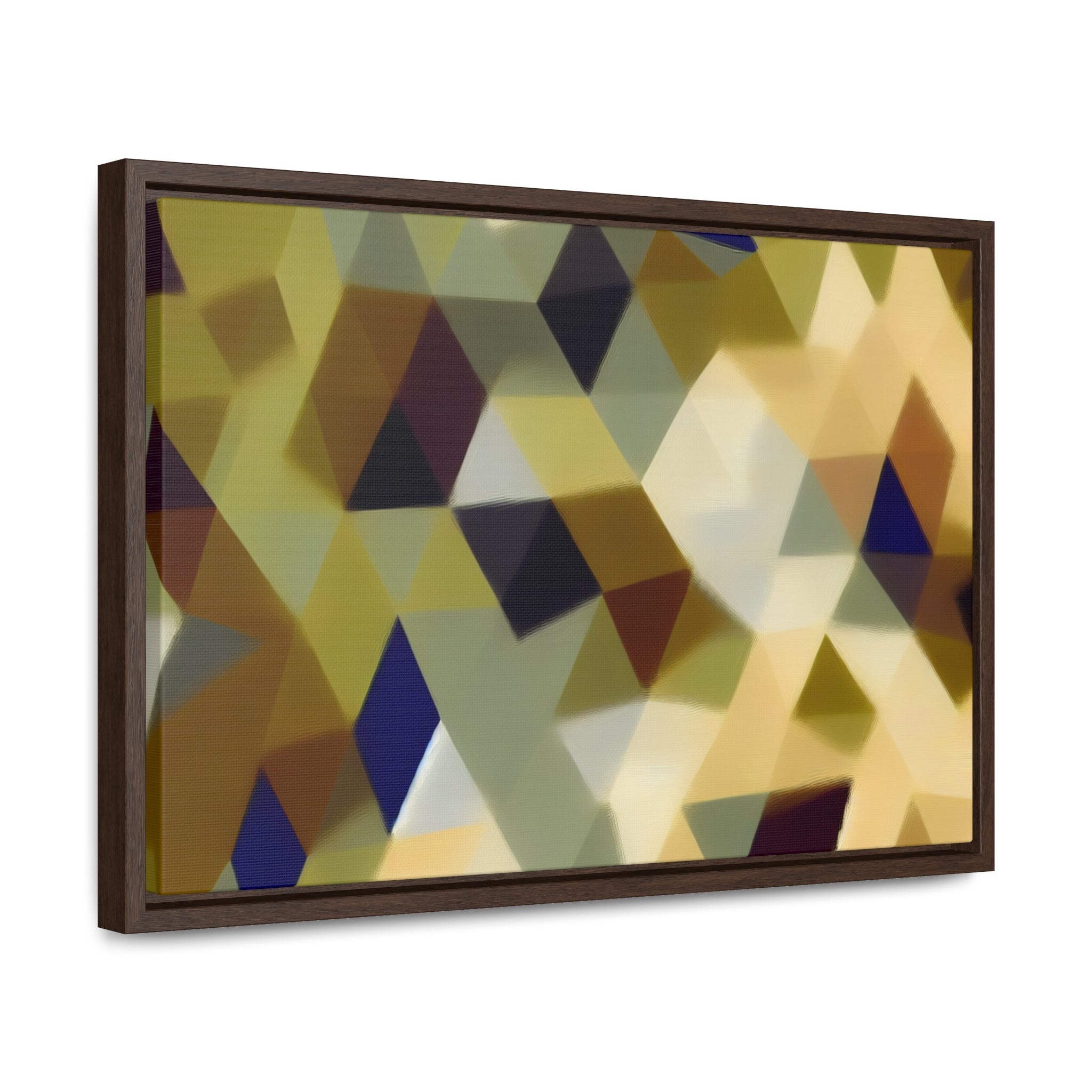 Retro Reflections and Whispers | Framed Canvas