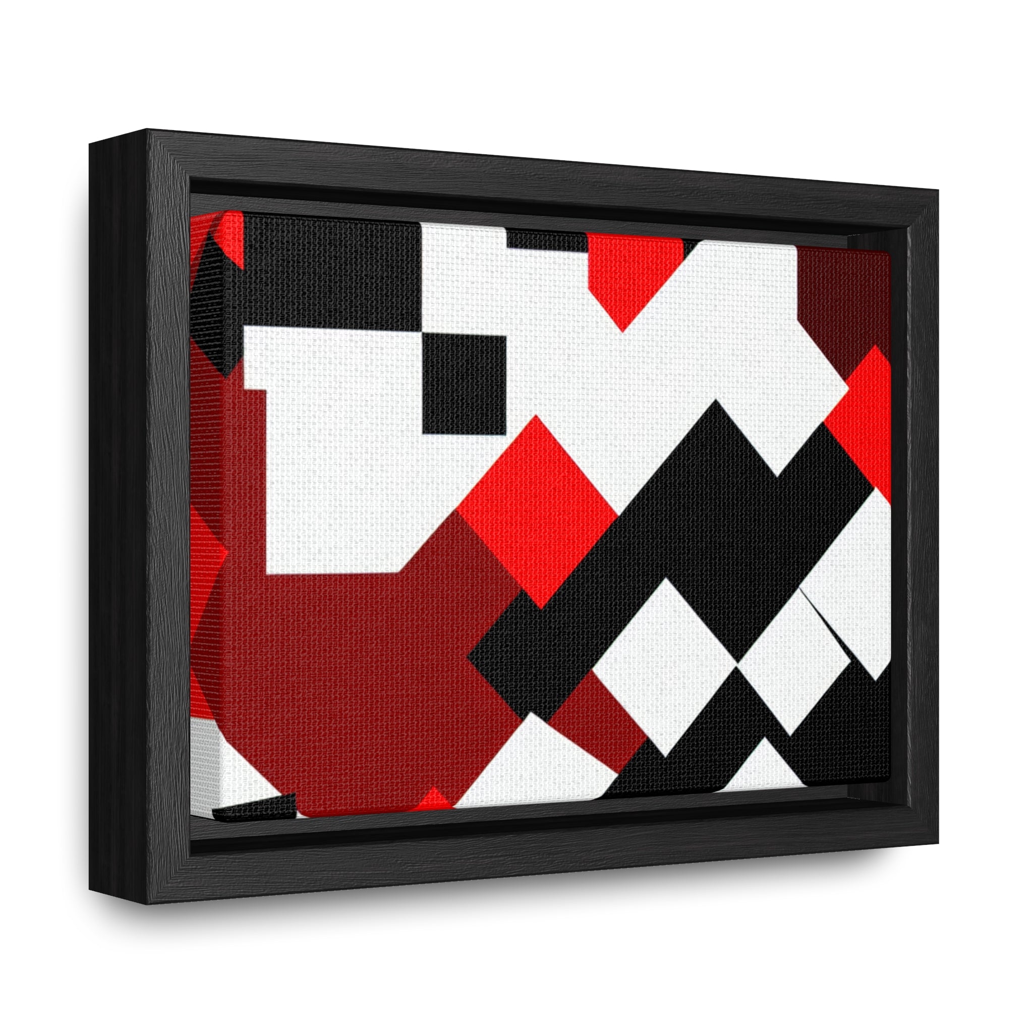 Eclipsed Geometry and Emotion | Framed Canvas