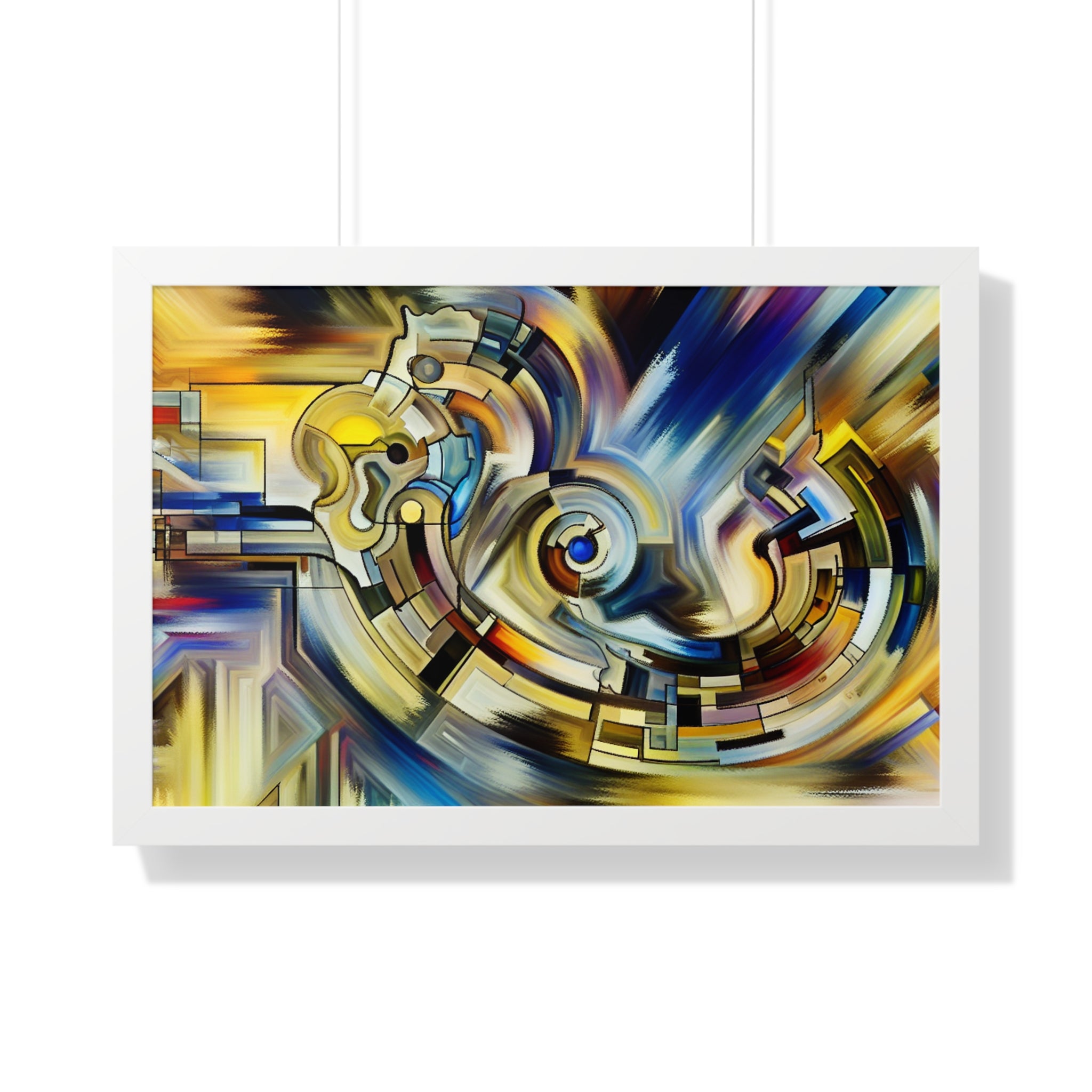 Kinetic Symphony of Chaos | Framed Print