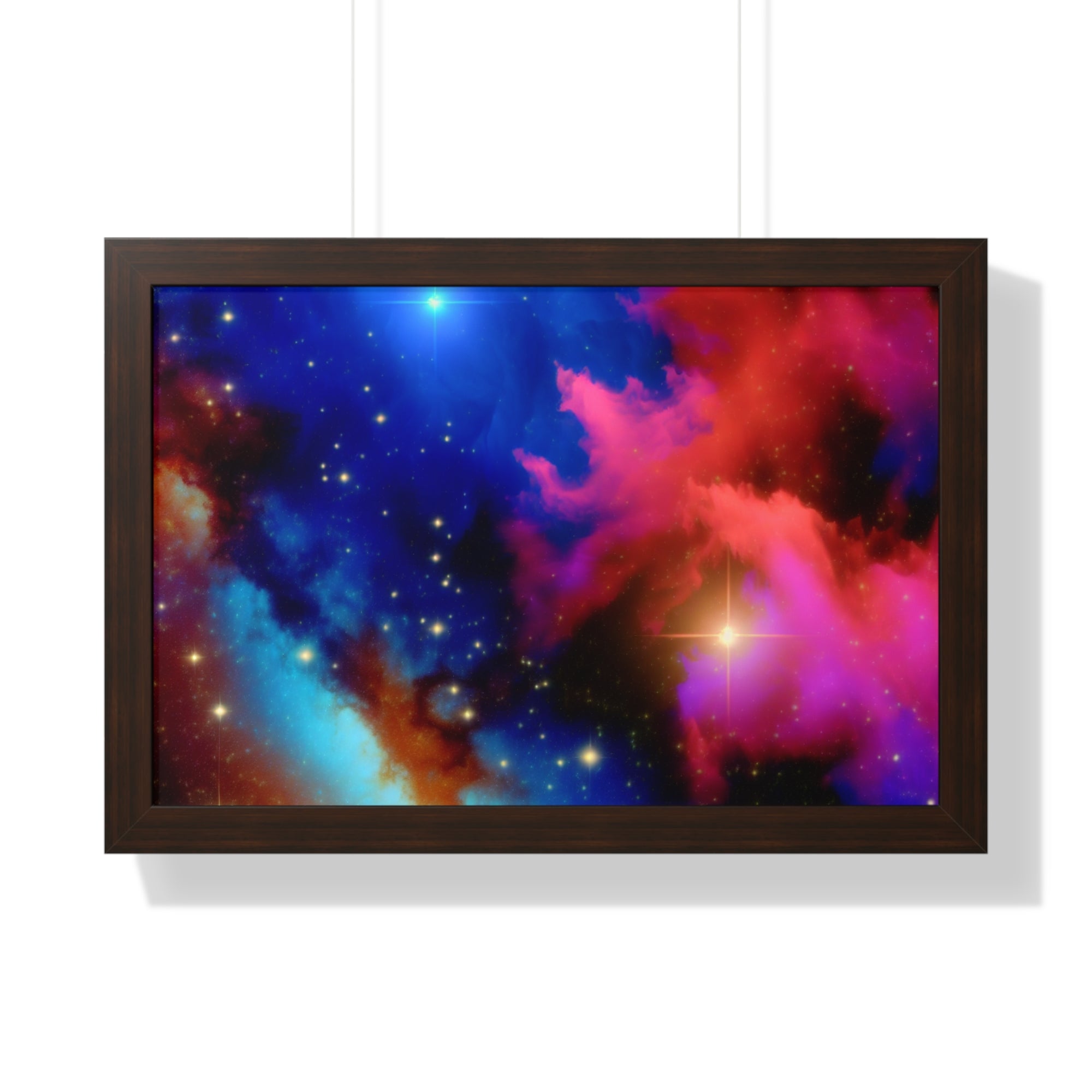 Celestial Whirl and Daze | Framed Print