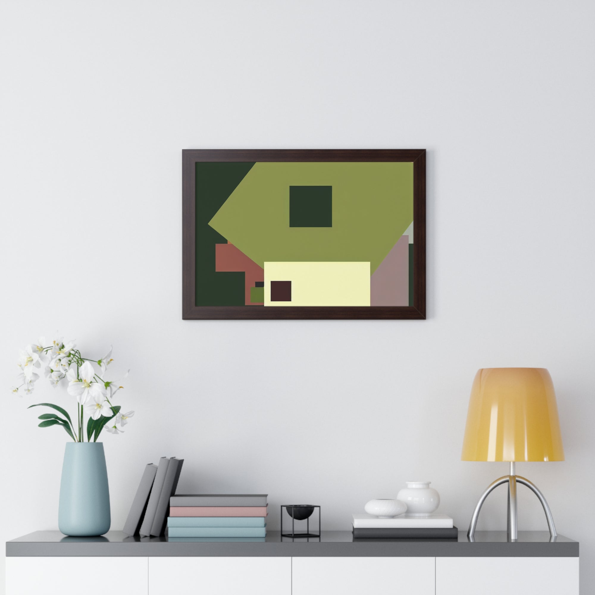 Whispers of Geometry | Framed Print