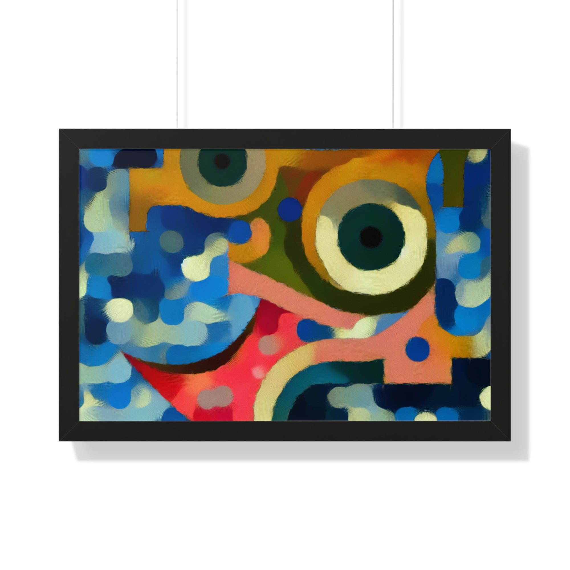 Oceanic Whispers and Kaleidoscope Dreams | Framed Print