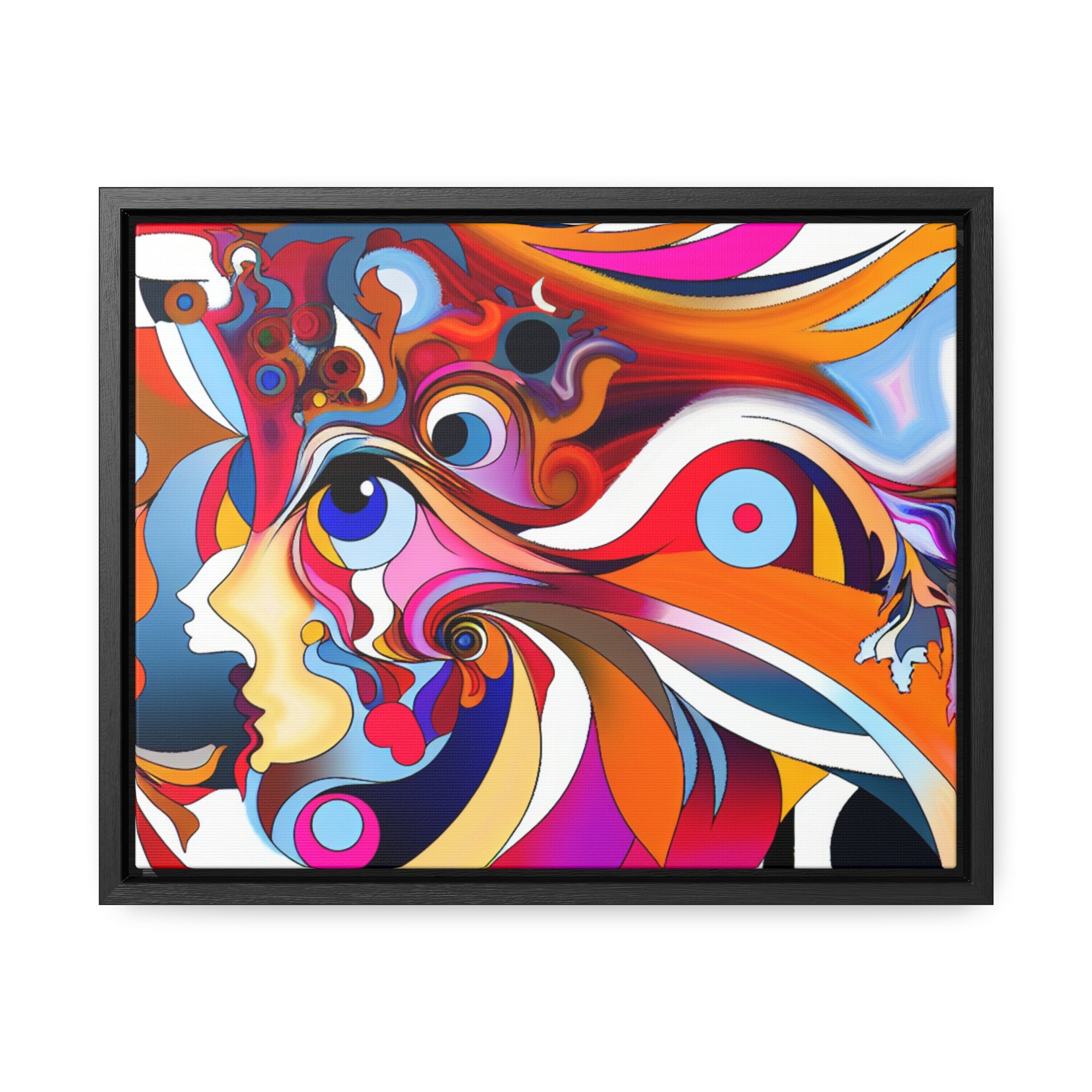 Chroma Dreamscape Fusion | Framed Canvas