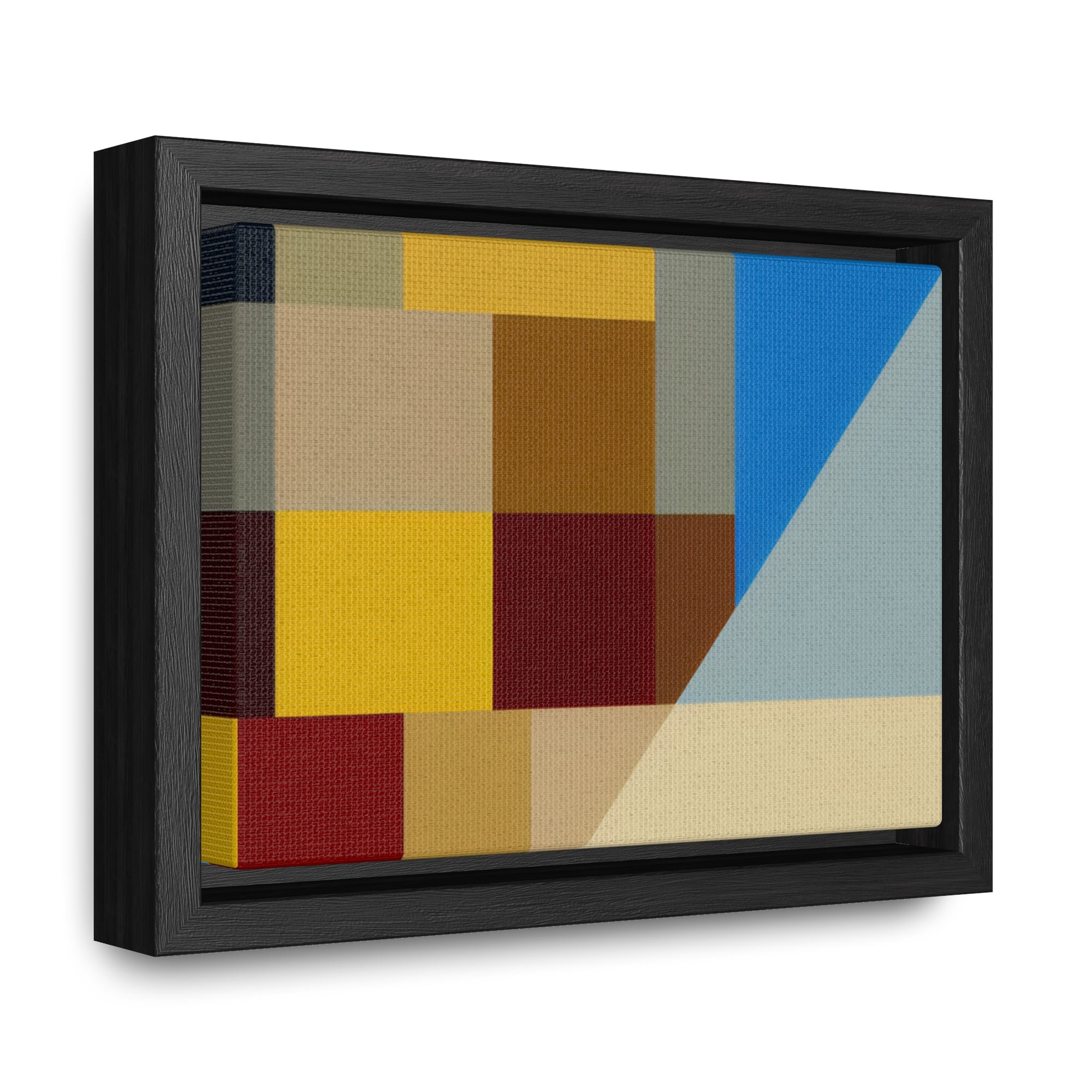 Colorful Geometric Symphony | Framed Canvas