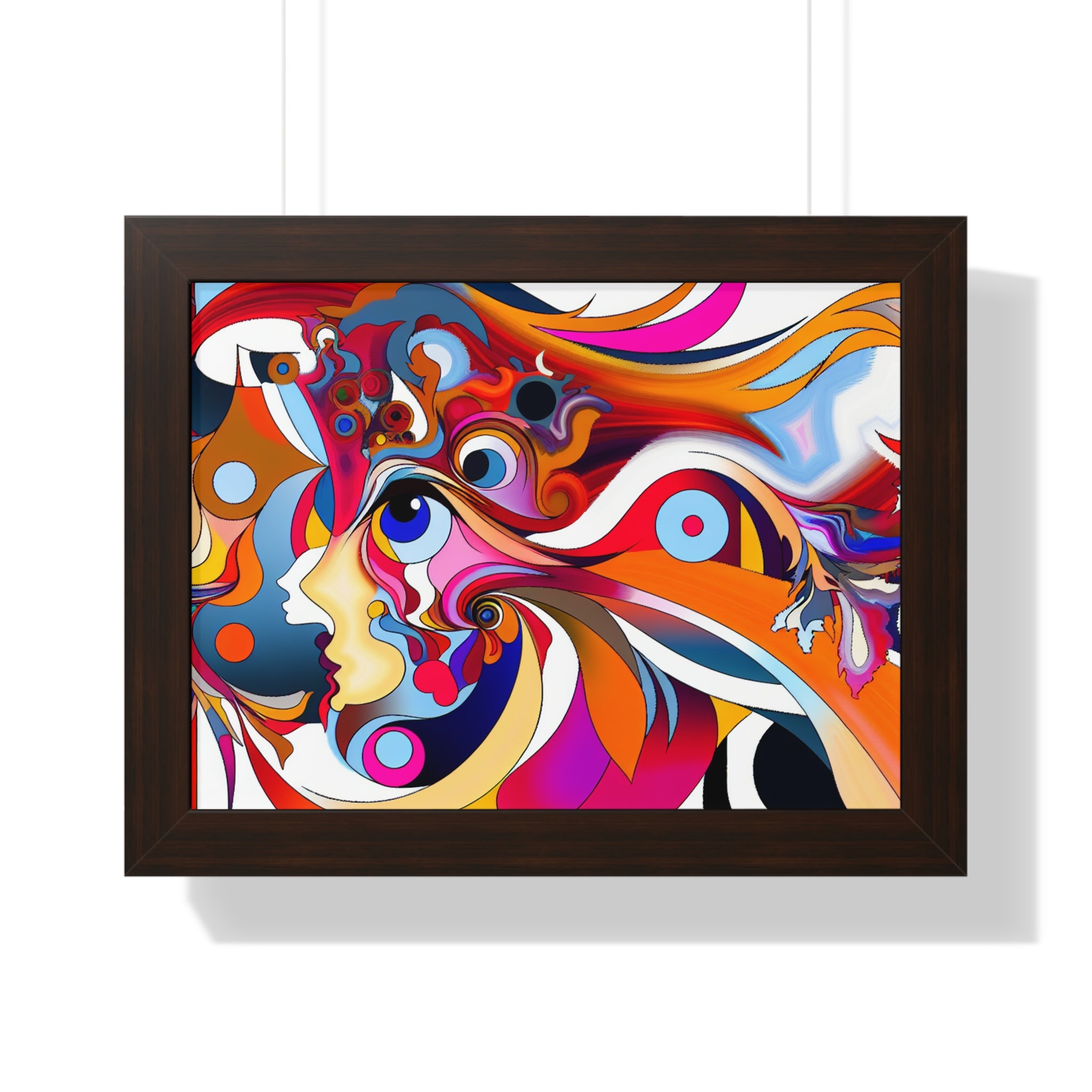 Chroma Dreamscape Fusion | Framed Print