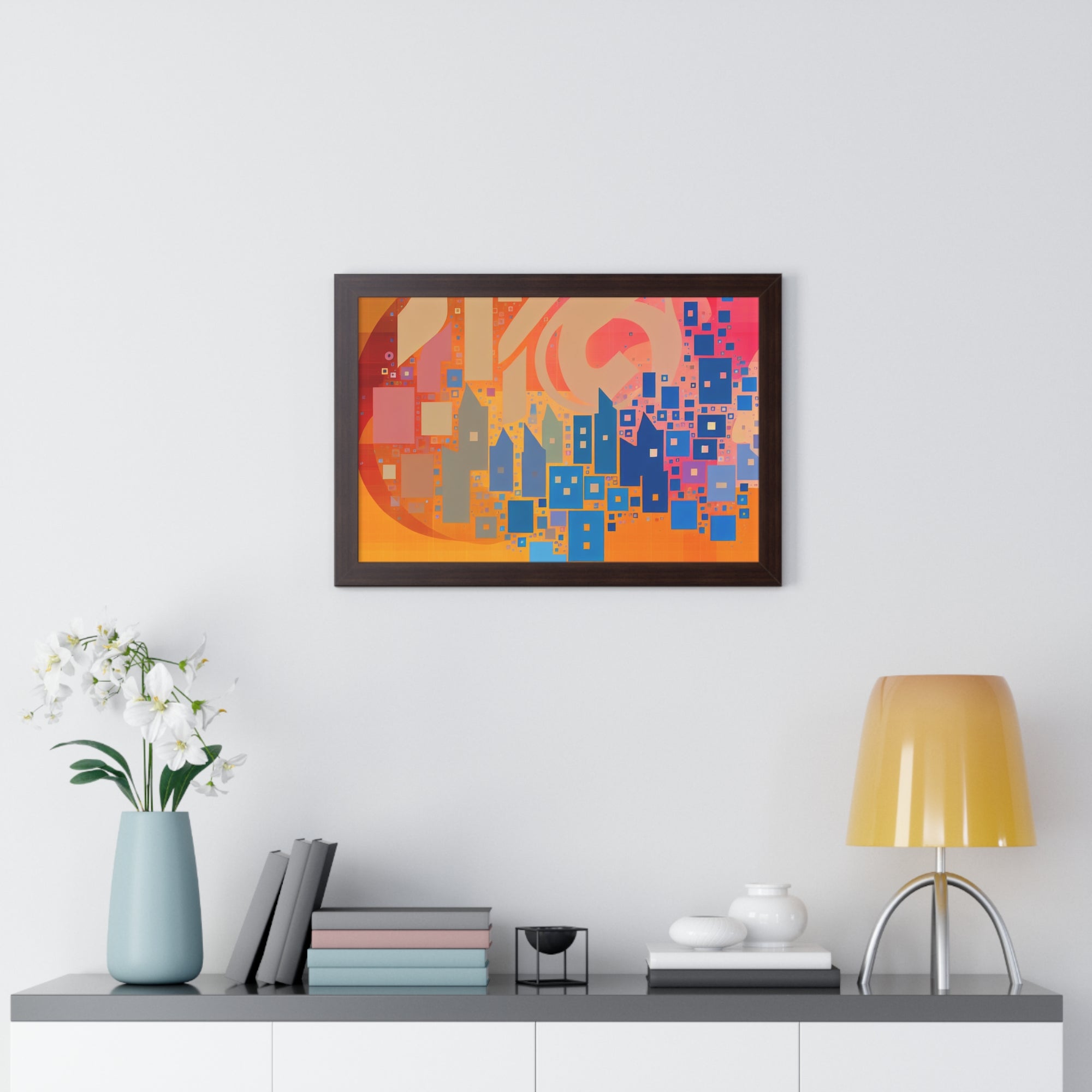 Metropolis in Motion | Framed Print