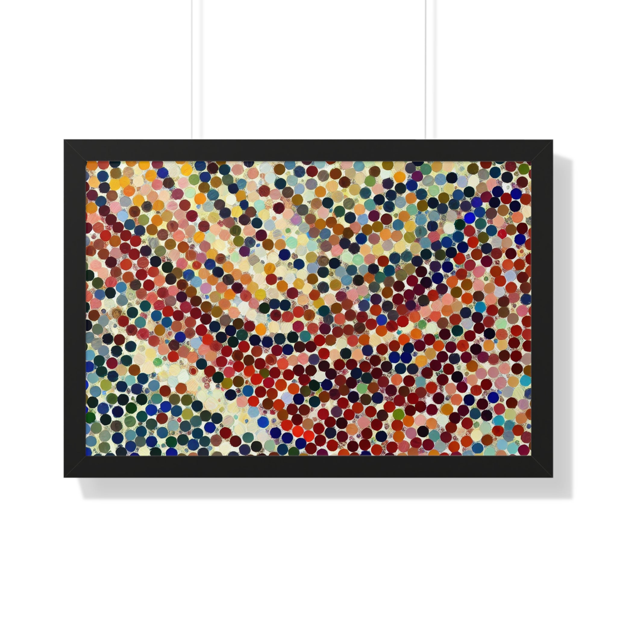 Waves of Colorful Whispers | Framed Print