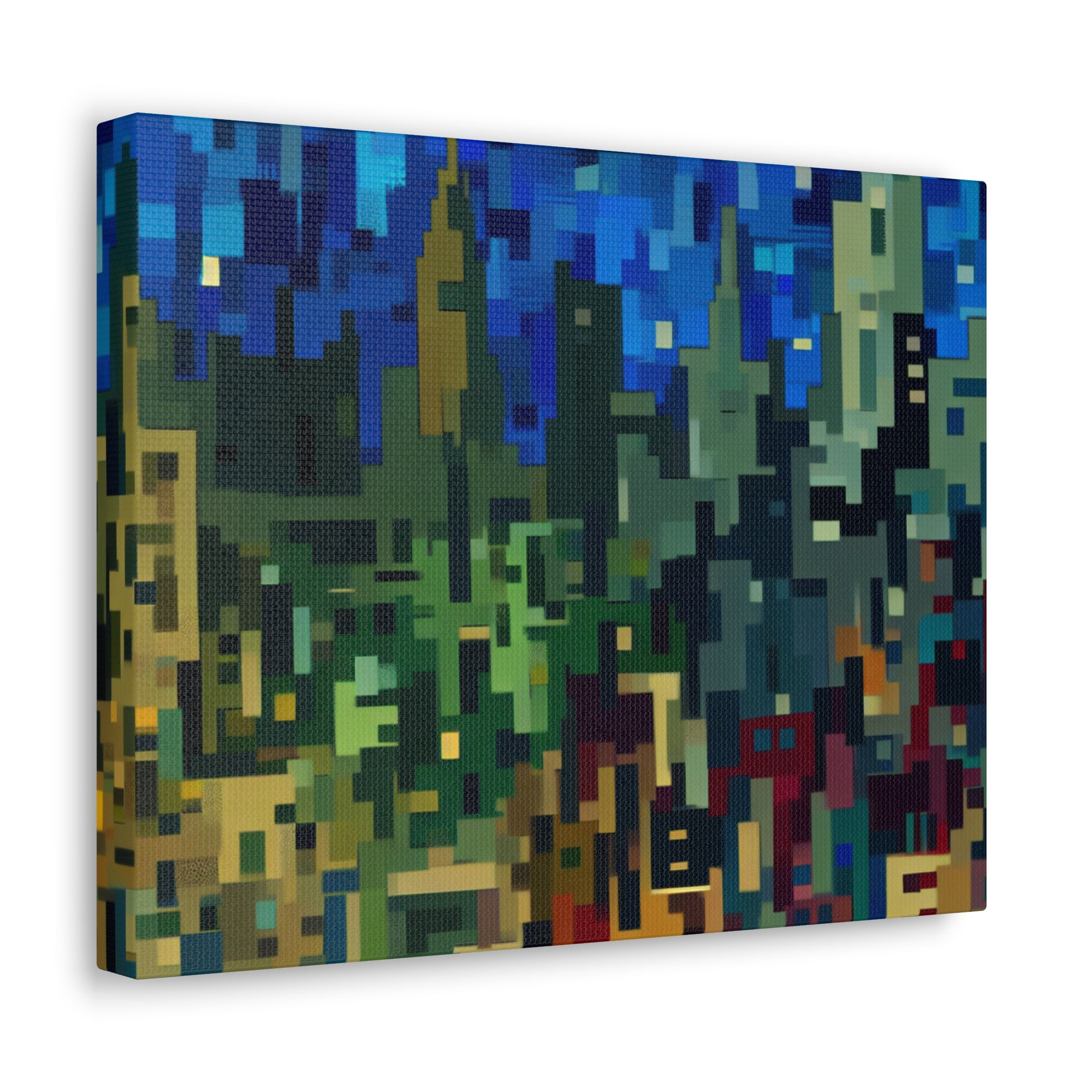 Metalline Urban Reverie | Canvas