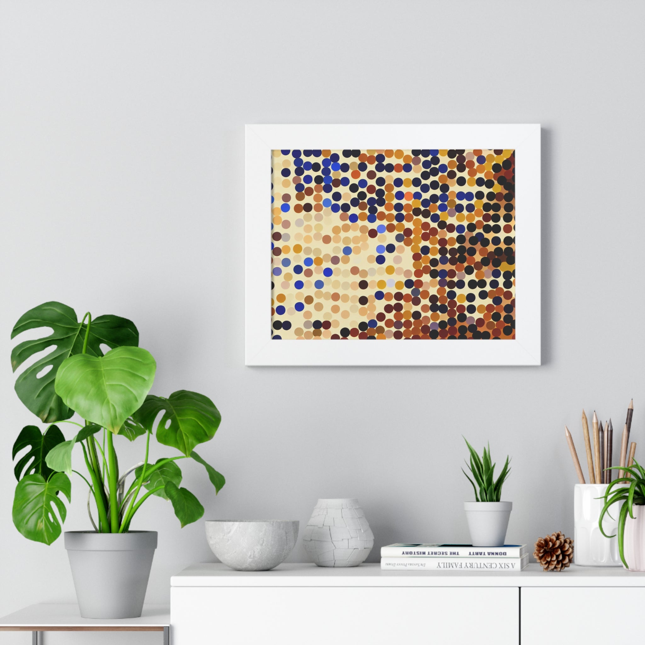 Whispers of Circles | Framed Print