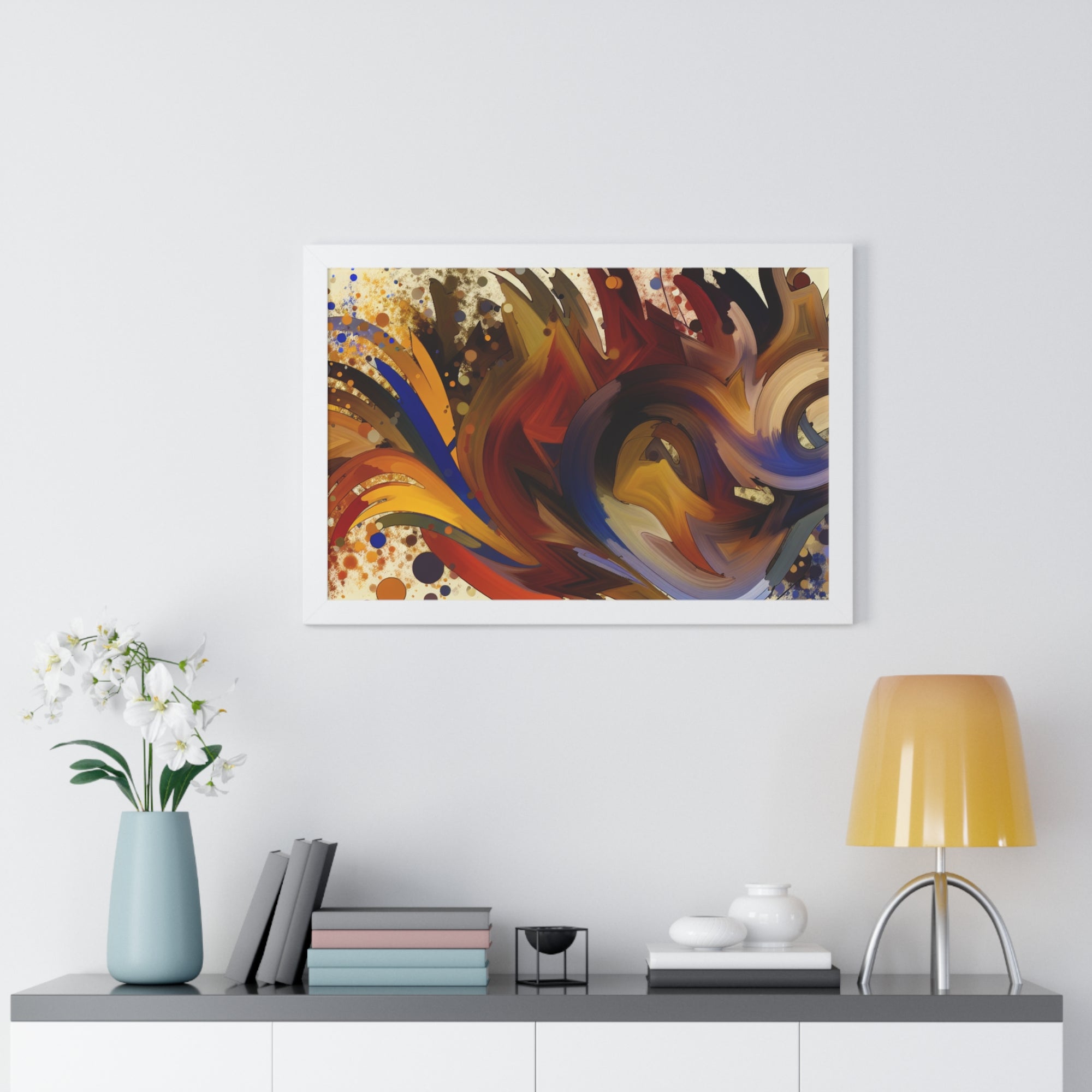 Primal Energies Unleashed | Framed Print