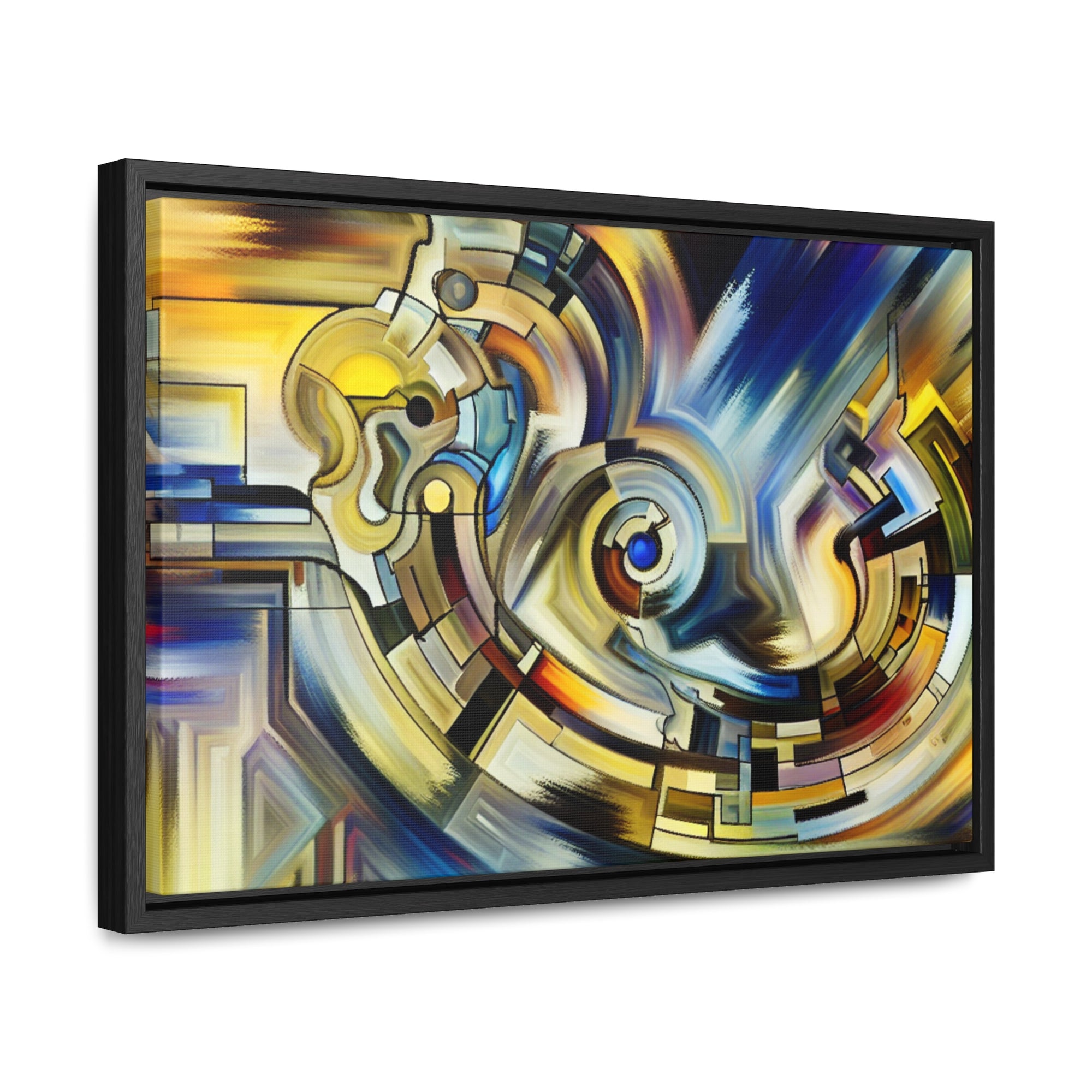 Kinetic Symphony of Chaos | Framed Canvas