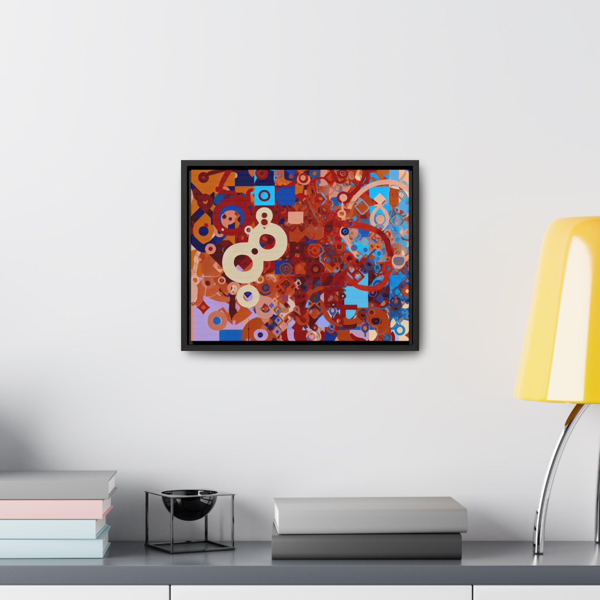 Kaleidoscope Dreams and Whimsy | Framed Canvas