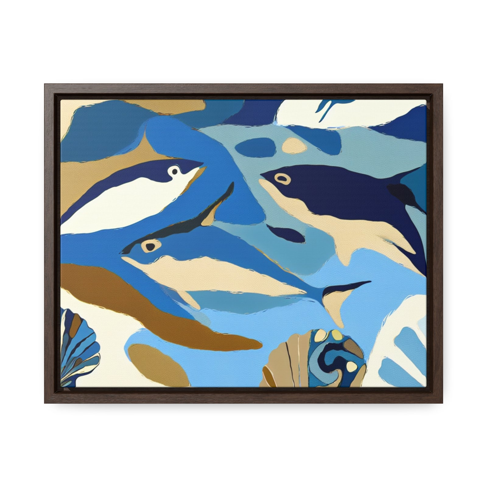 Tide and Tranquility | Framed Canvas