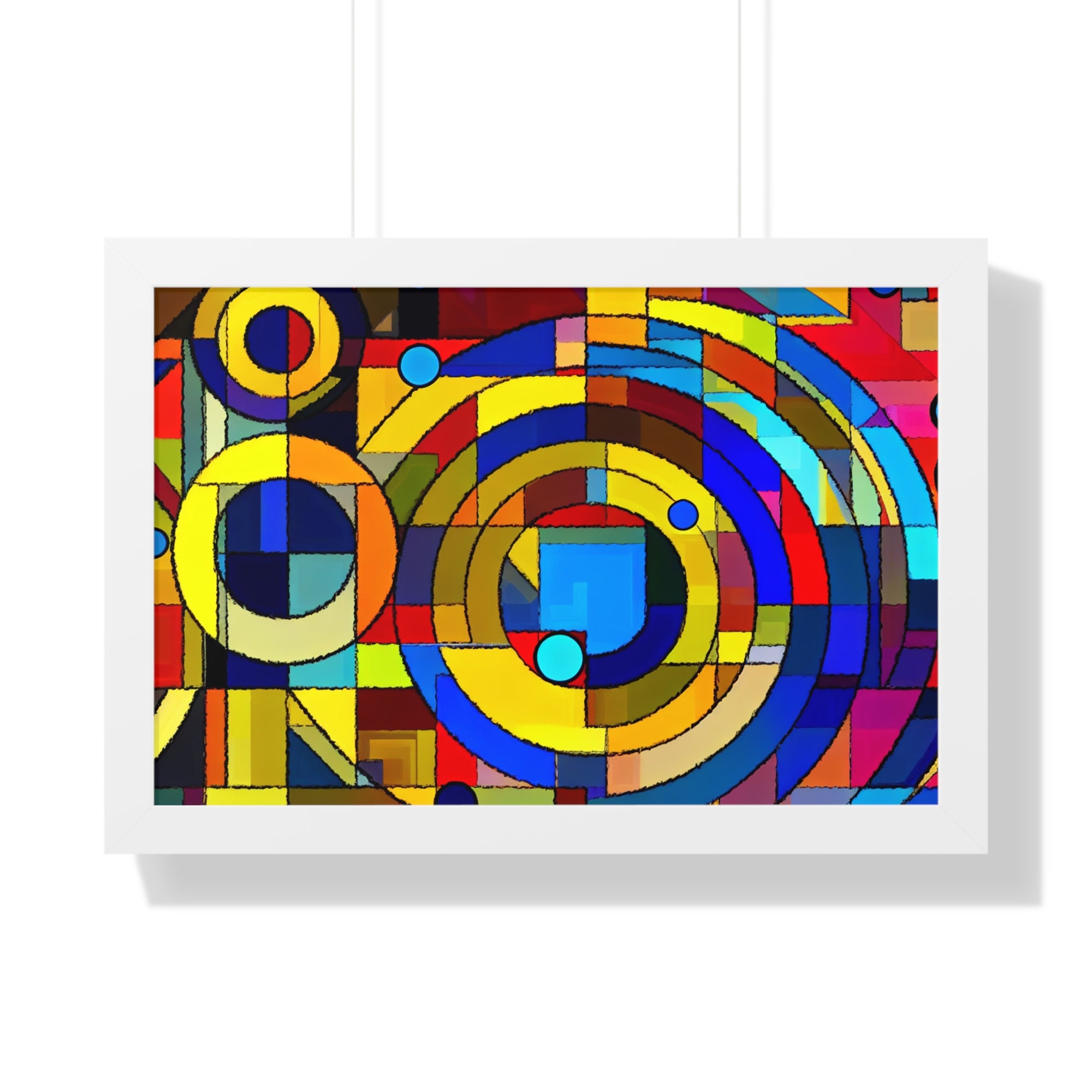 Dynamic Chaos and Harmony | Framed Print