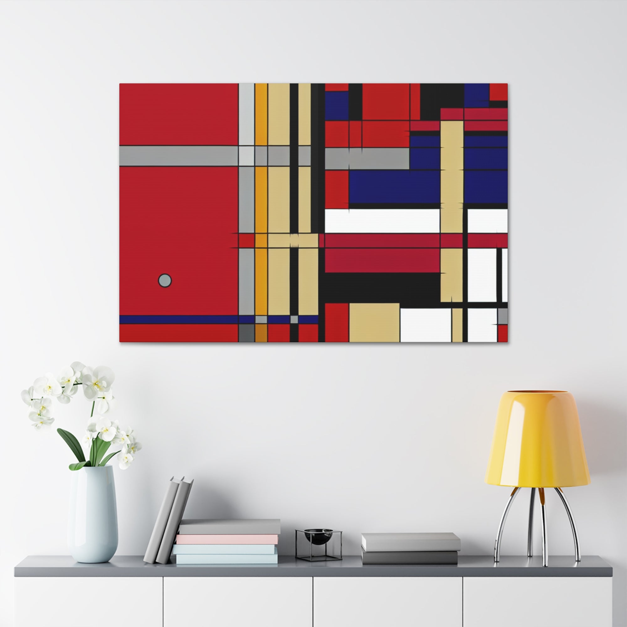 Dynamic Harmony of Shapes | Canvas