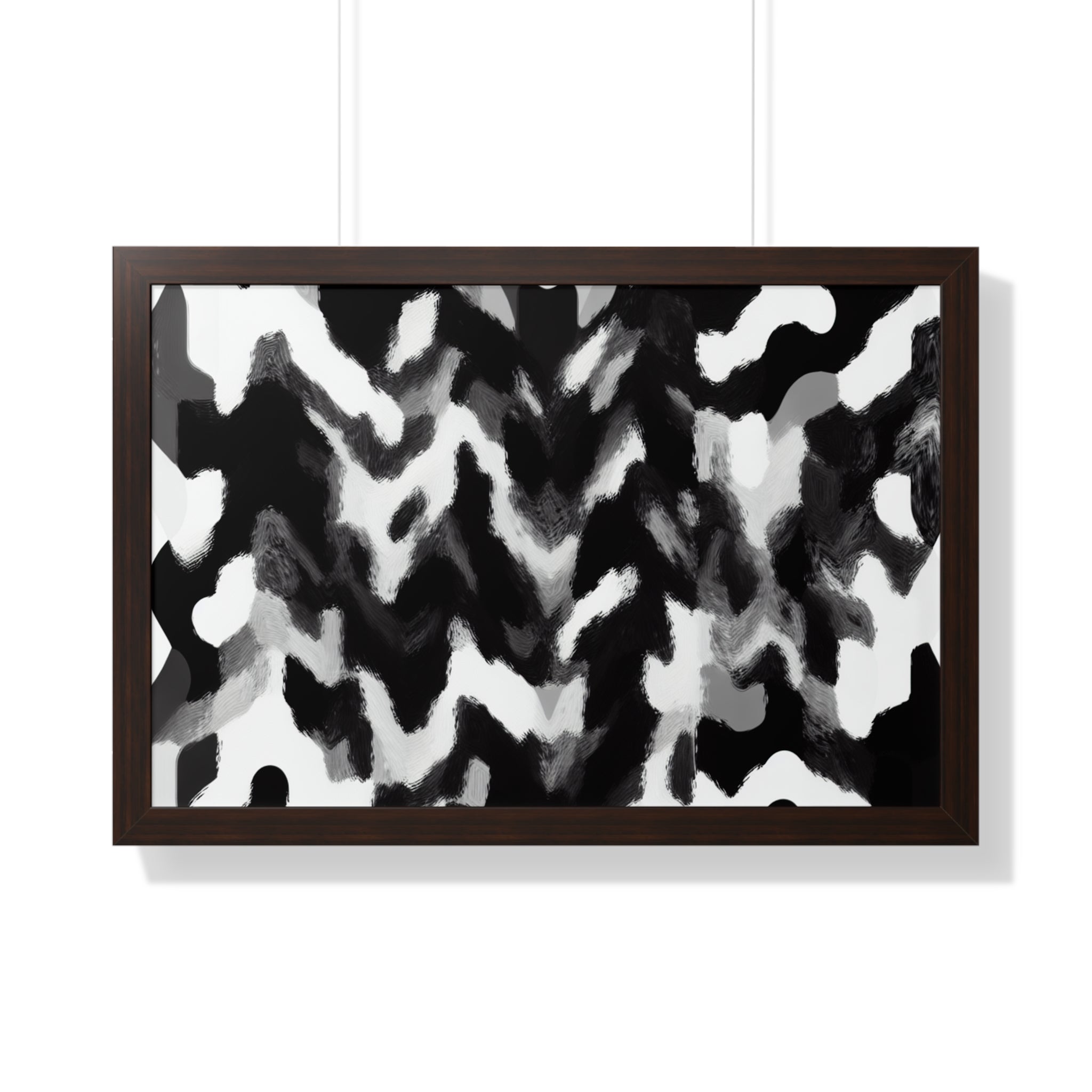 Rhythmic Duality | Framed Print