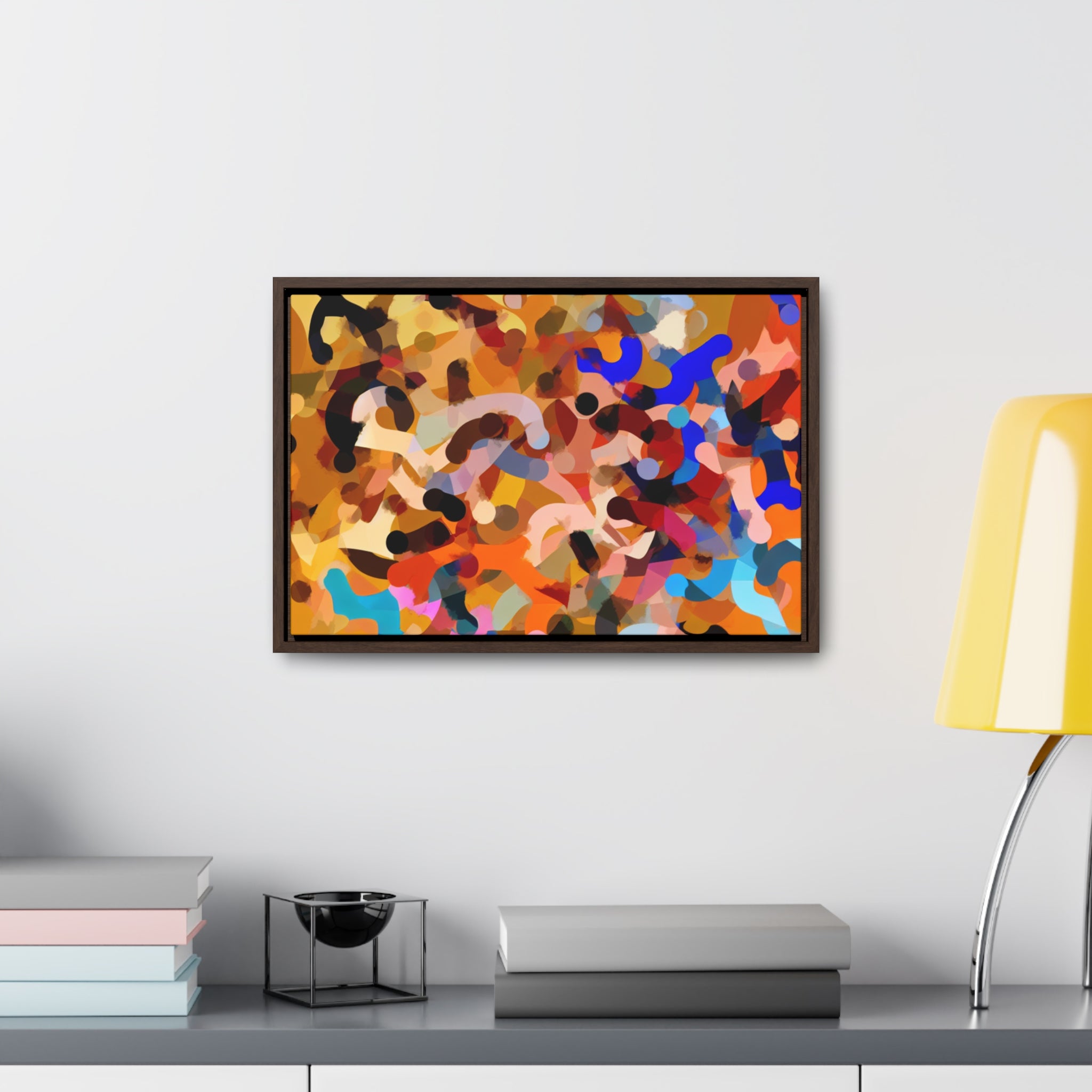 Wild Whispers and Colors | Framed Canvas