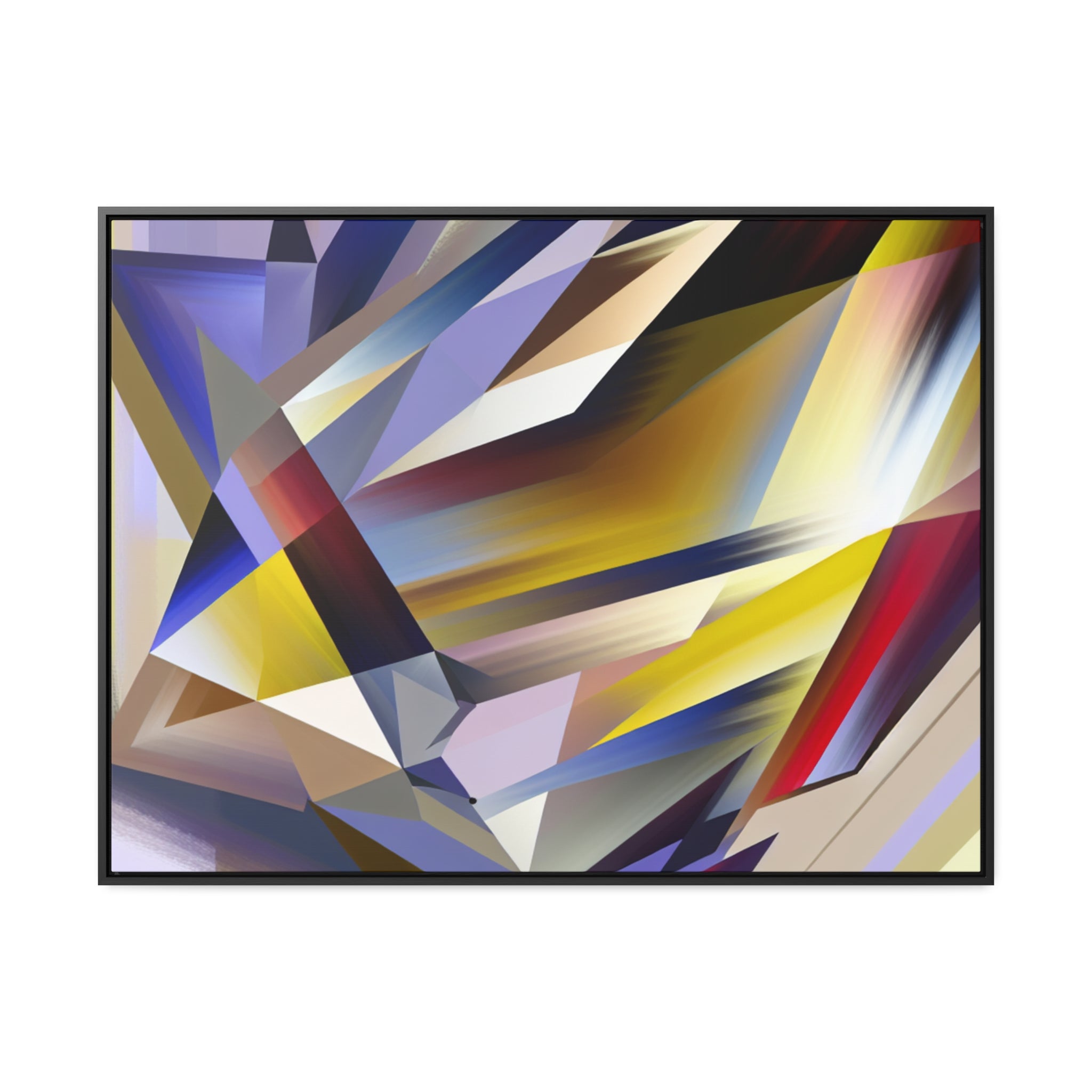 Velocity and Color Harmony | Framed Canvas