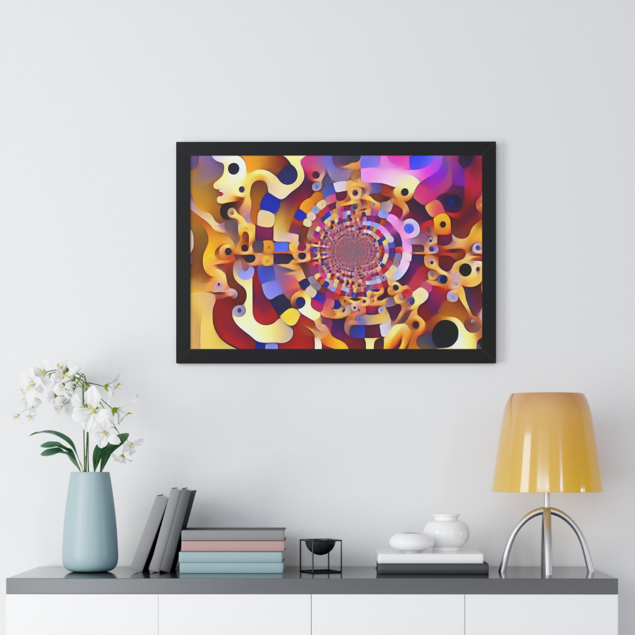 Whispers of Color Dreams | Framed Print