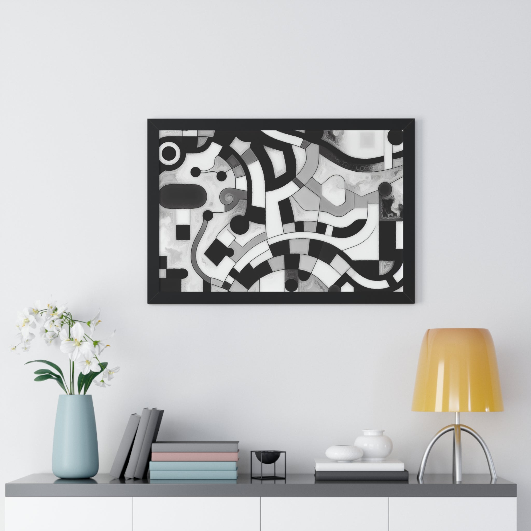 Rhythm of Shadows | Framed Print