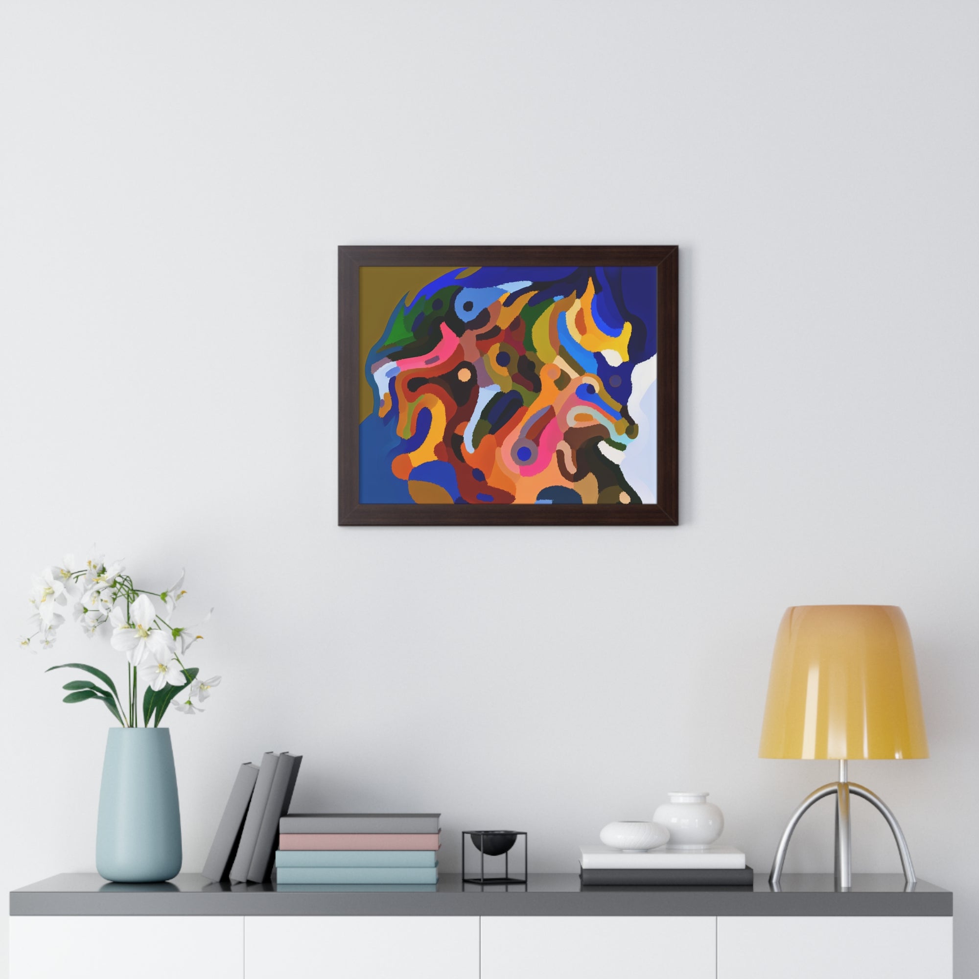 Primal Whispers of Motion | Framed Print