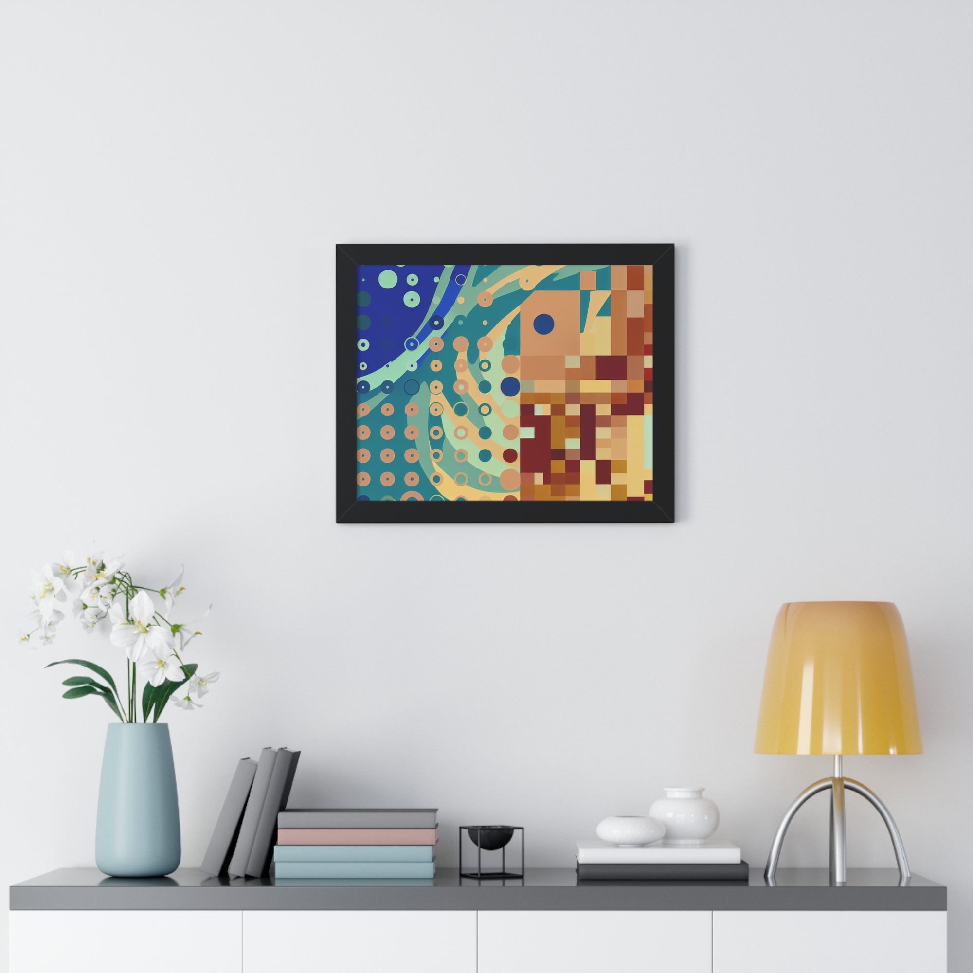 Whirlwind of Colors | Framed Print