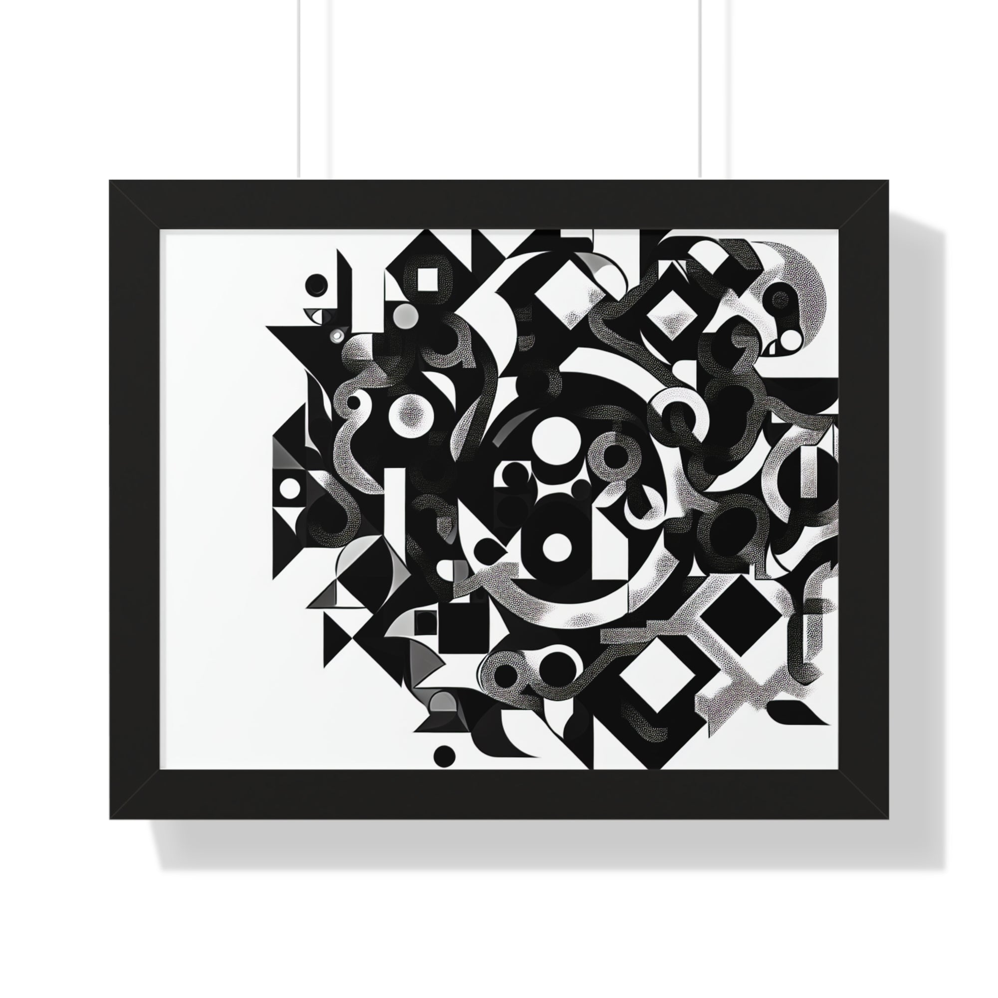 Eclipse of Contrast | Framed Print