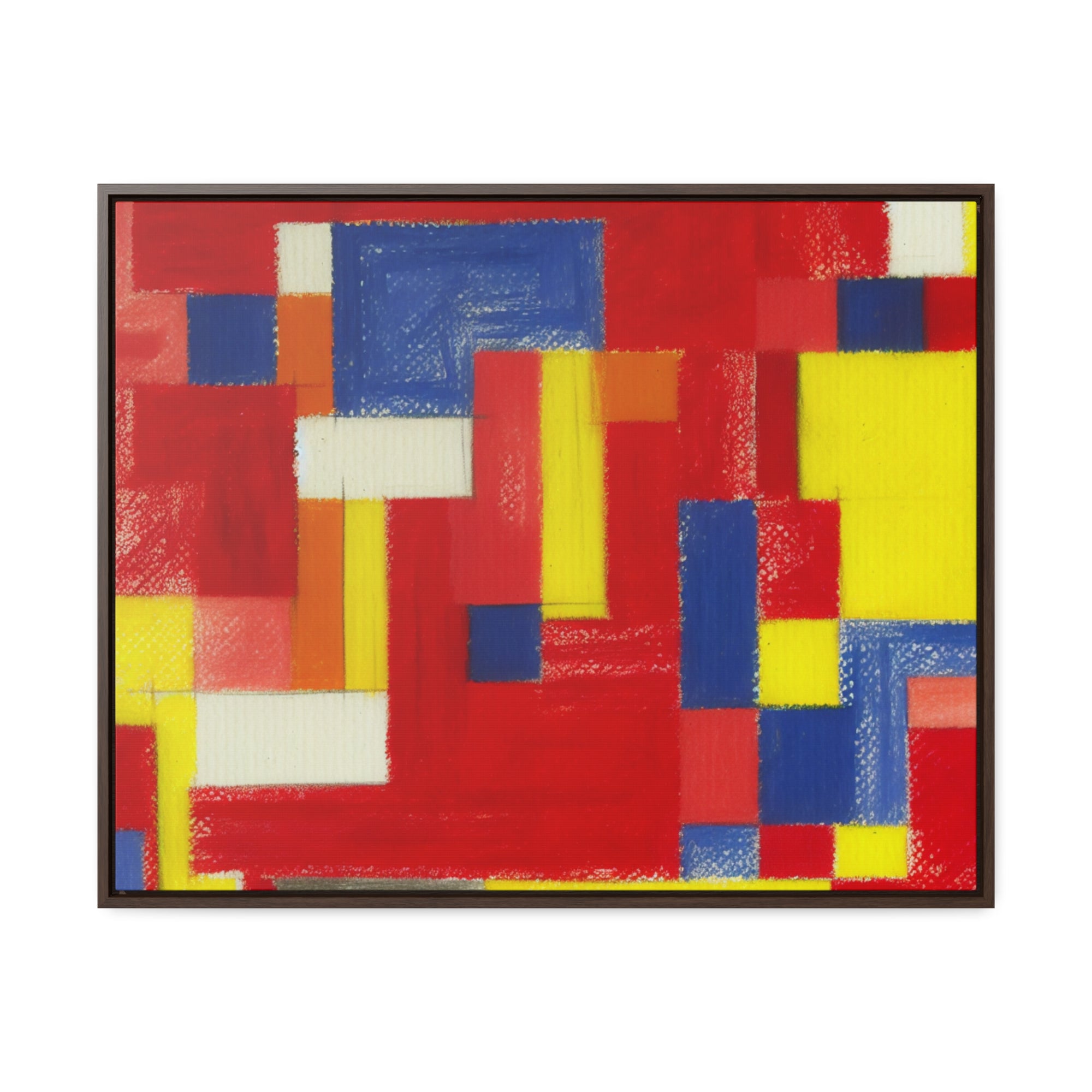 Vibrant Rhythmic Harmony | Framed Canvas