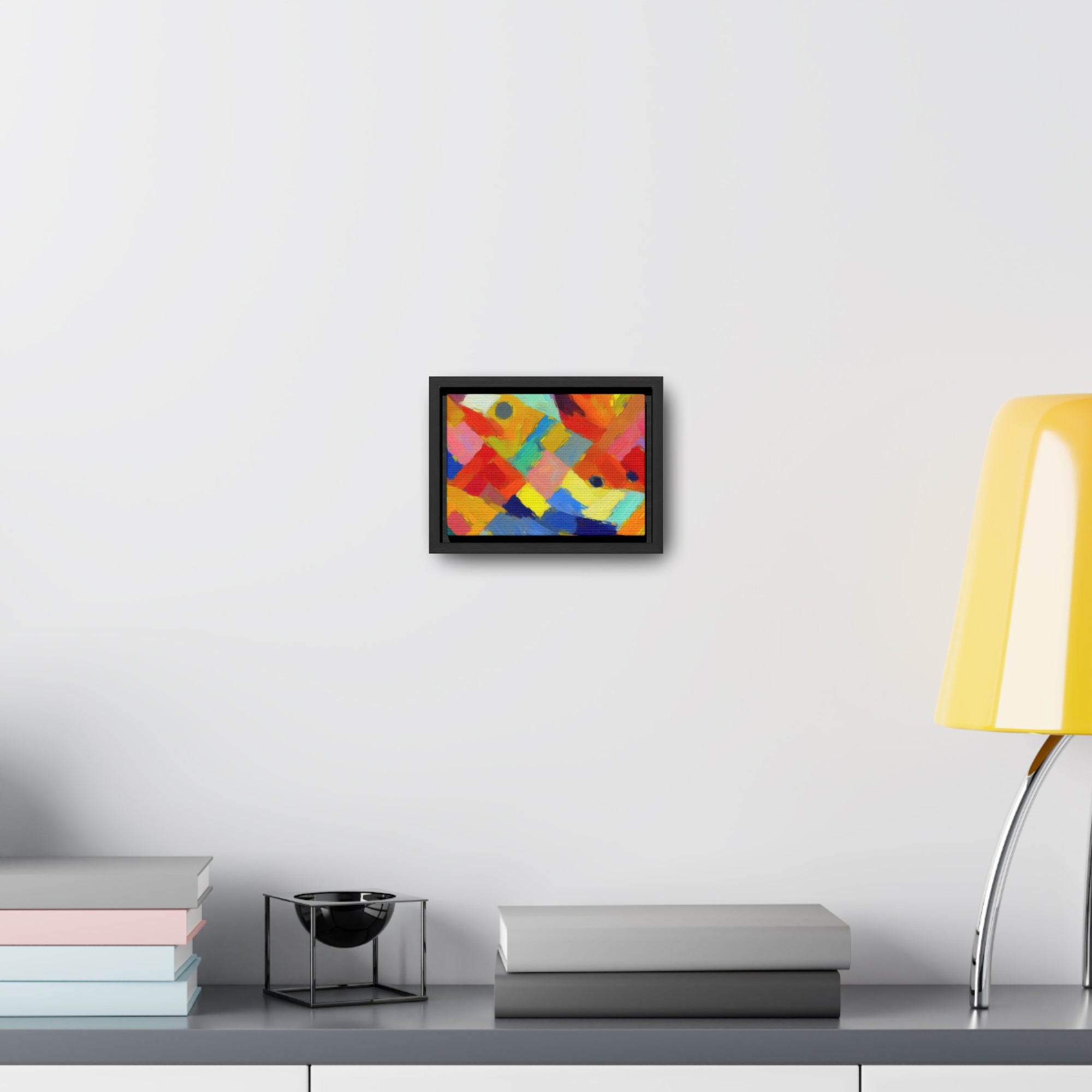 Dynamic Harmony in Color | Framed Canvas