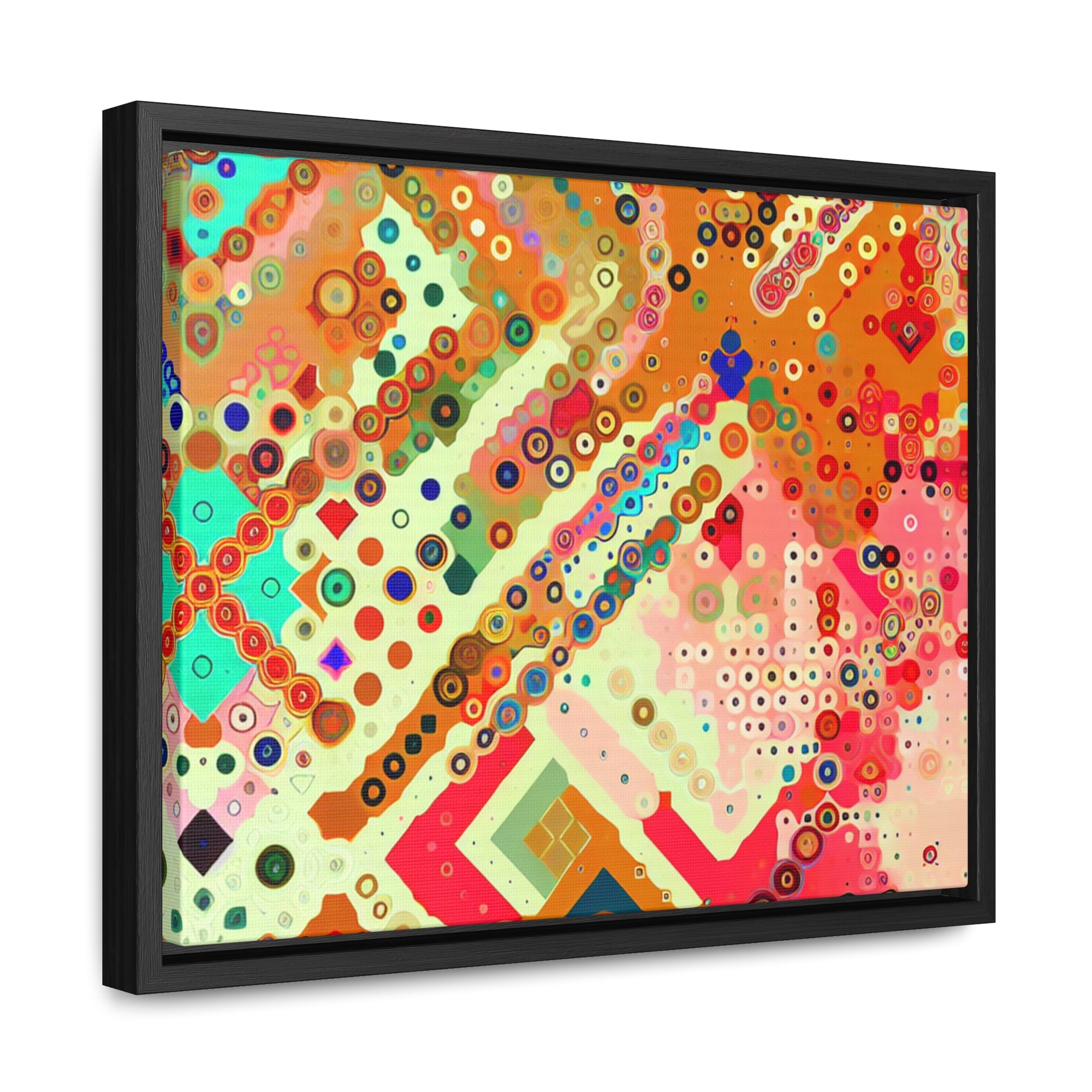 Elysian Whirlwind Dance | Framed Canvas