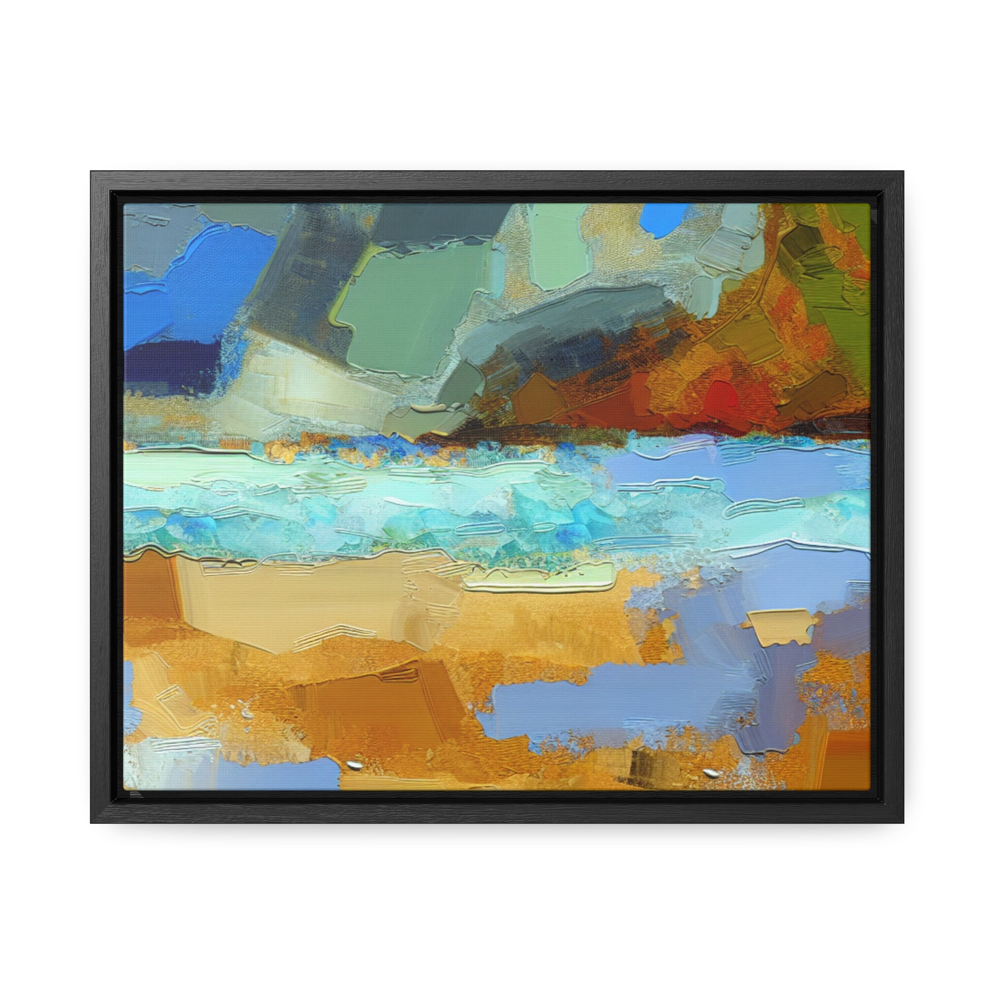 Seaside Reverie | Framed Canvas