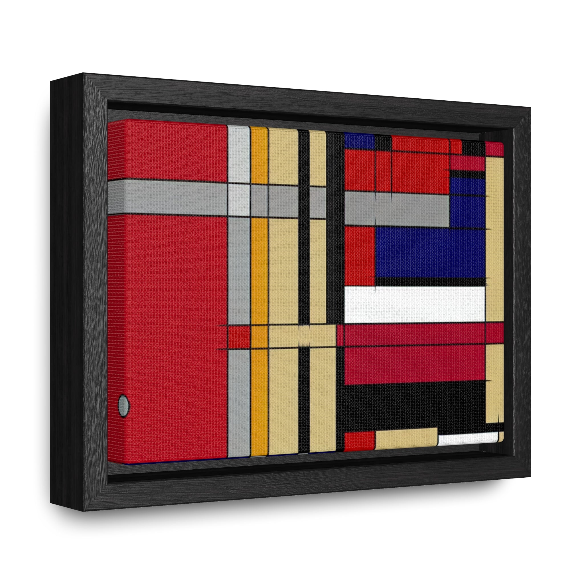 Dynamic Harmony of Shapes | Framed Canvas