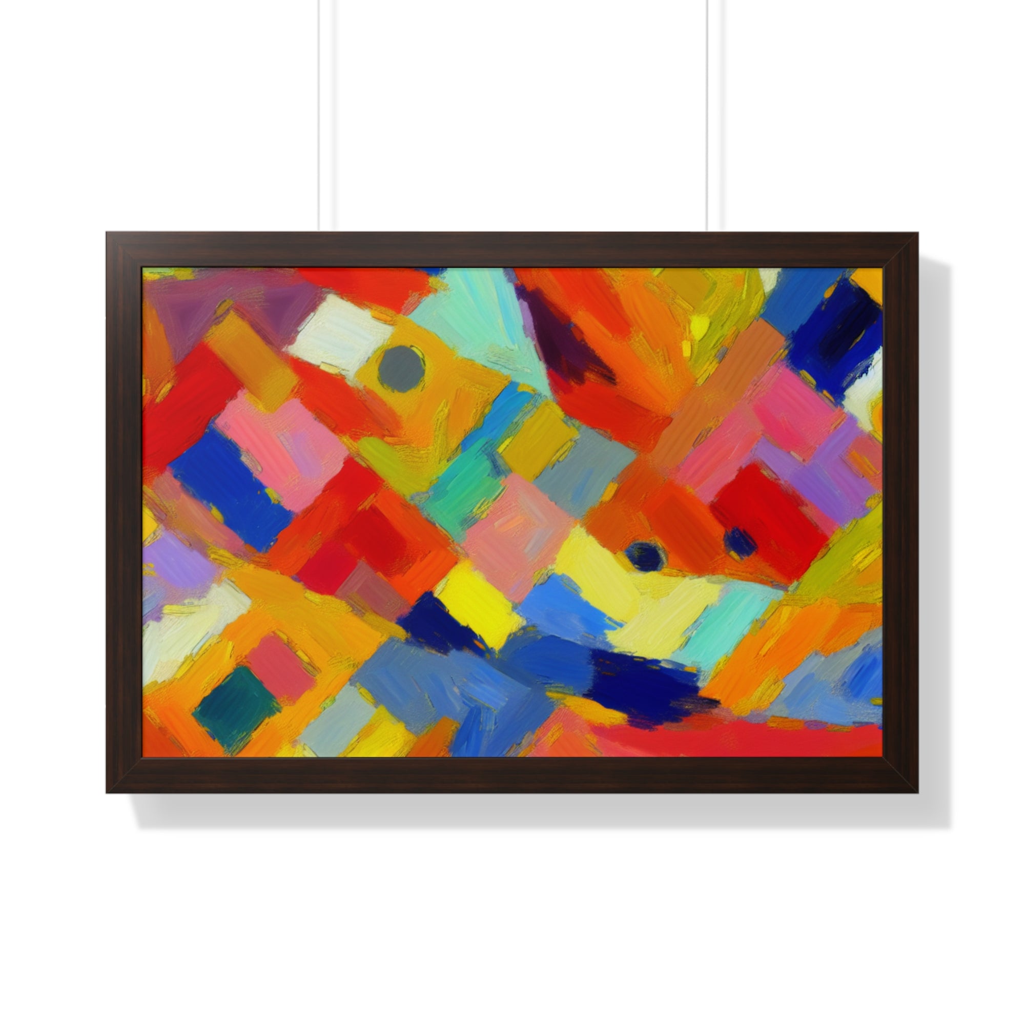 Dynamic Harmony in Color | Framed Print