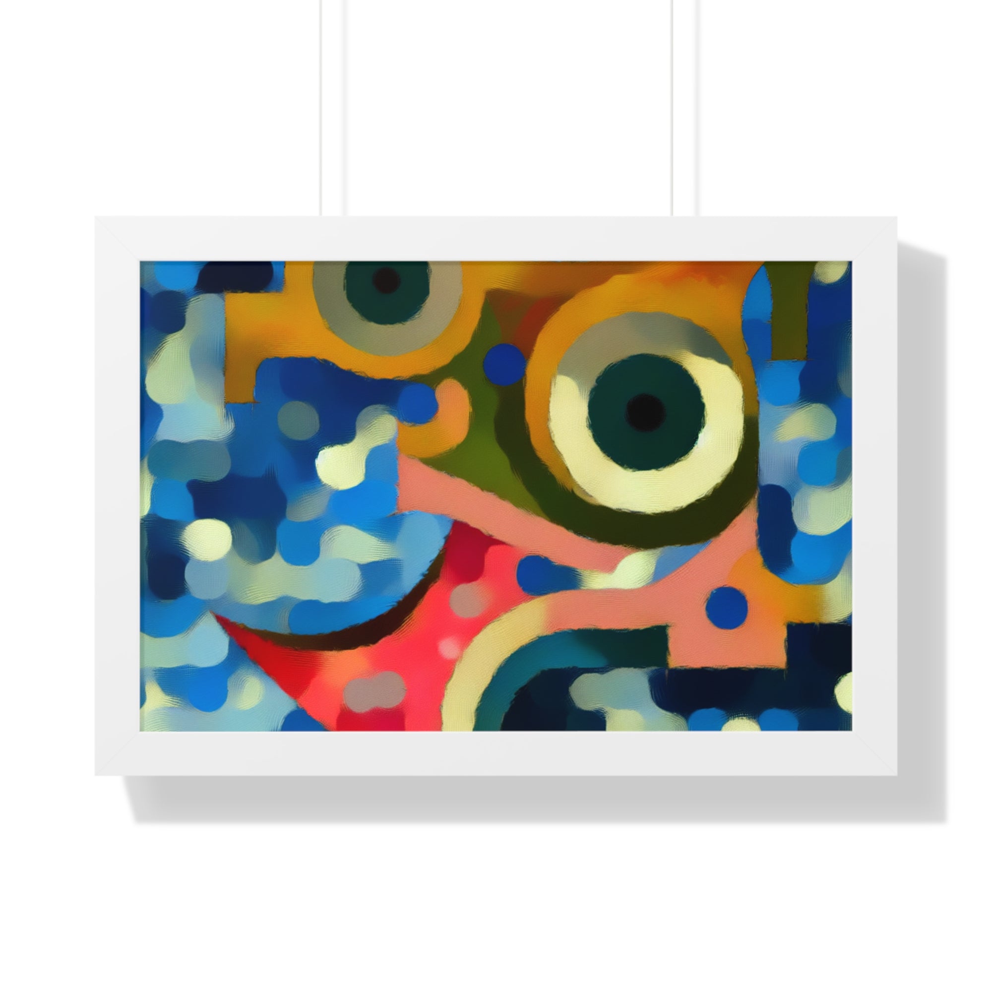 Oceanic Whispers and Kaleidoscope Dreams | Framed Print