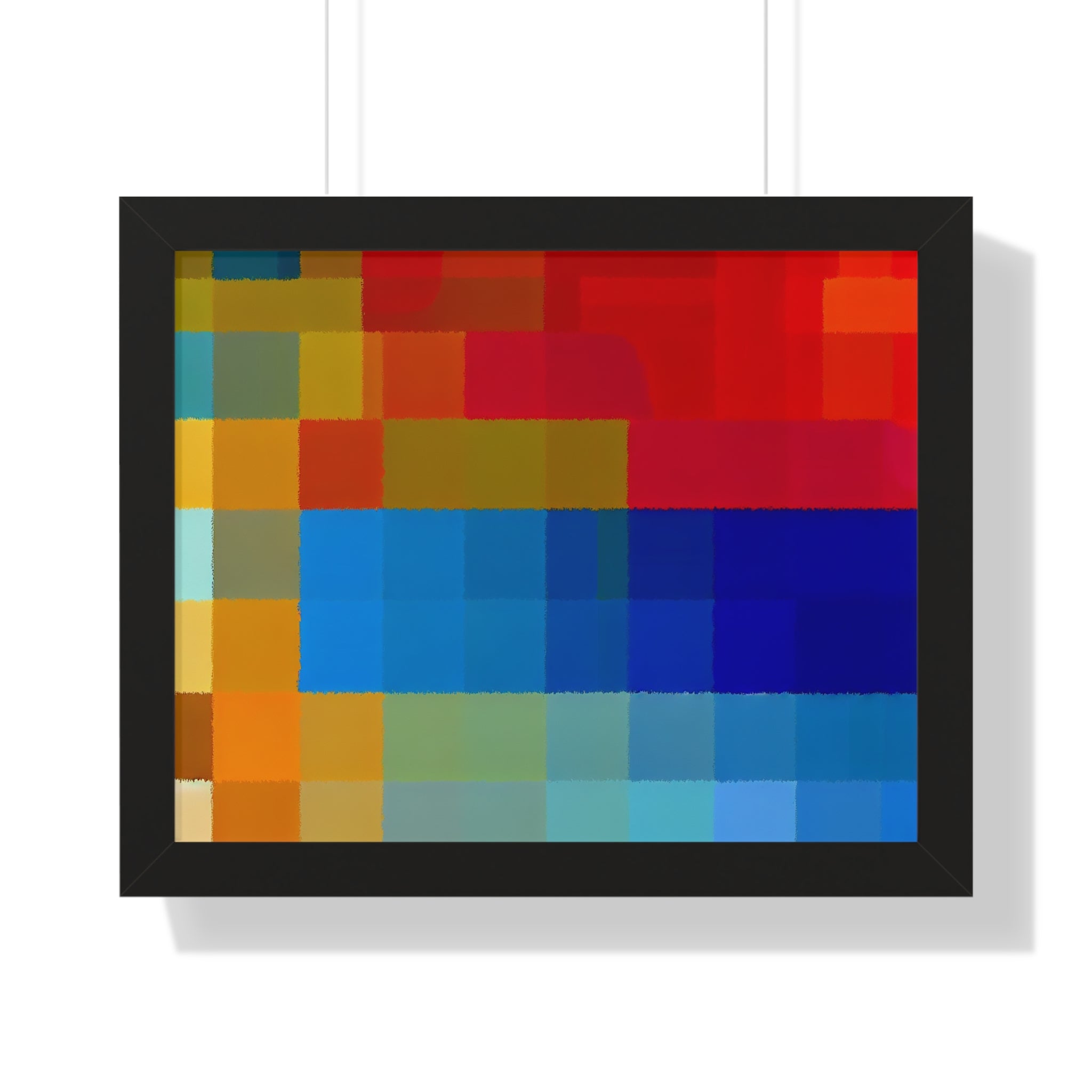 Rhythm of Color | Framed Print